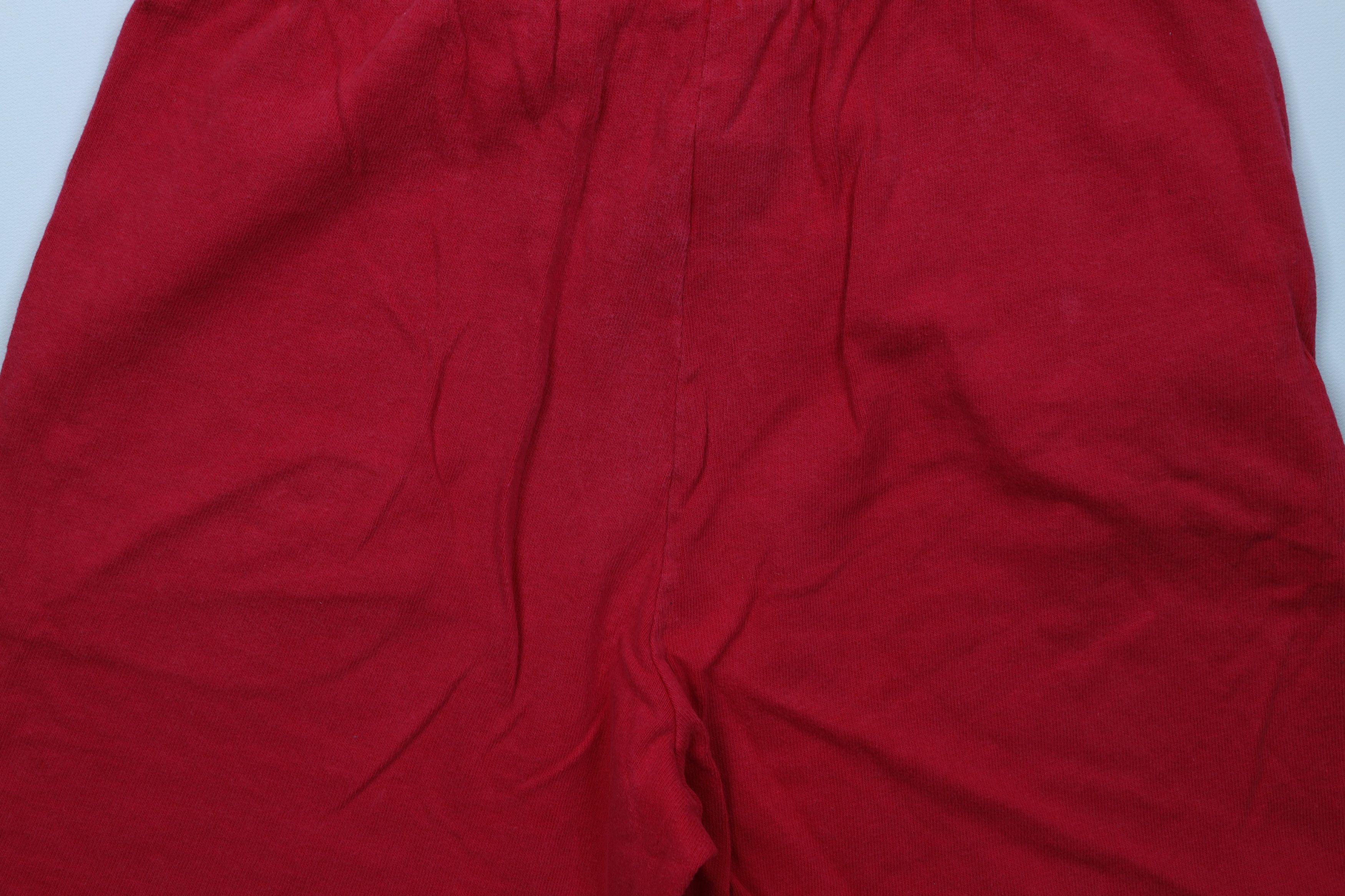 Champion Vintage 90s Champion Spell Above Knee Shorts Red Cotton USA Size US 30 / EU 46 - 11 Thumbnail