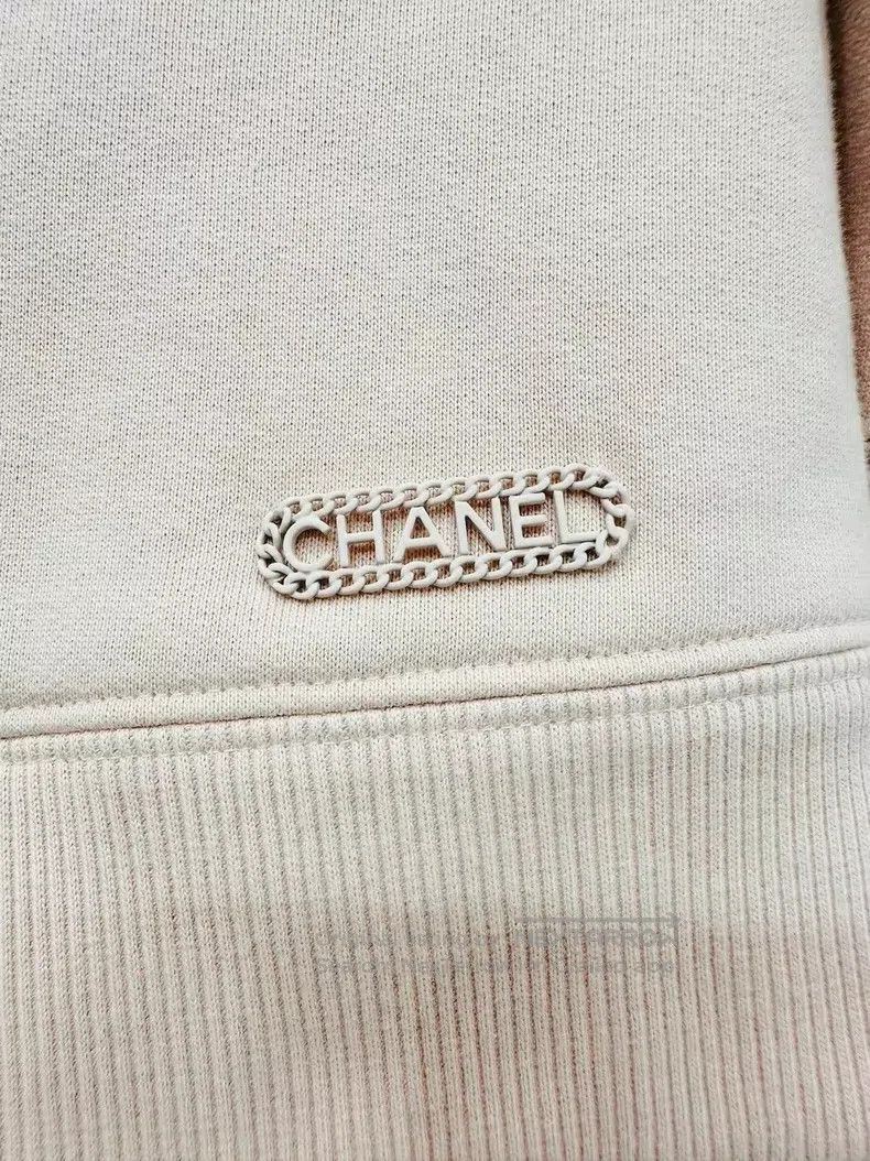 Chanel Chanel Nude-coloured hollow sweatshirt Size XS / US 0-2 / IT 36-38 - 5 Thumbnail