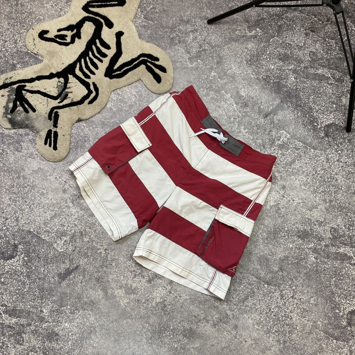 Vintage Vintage Kangol Cargo small logo swimwear y2k shorts Size US 32 / EU 48 - 1 Thumbnail