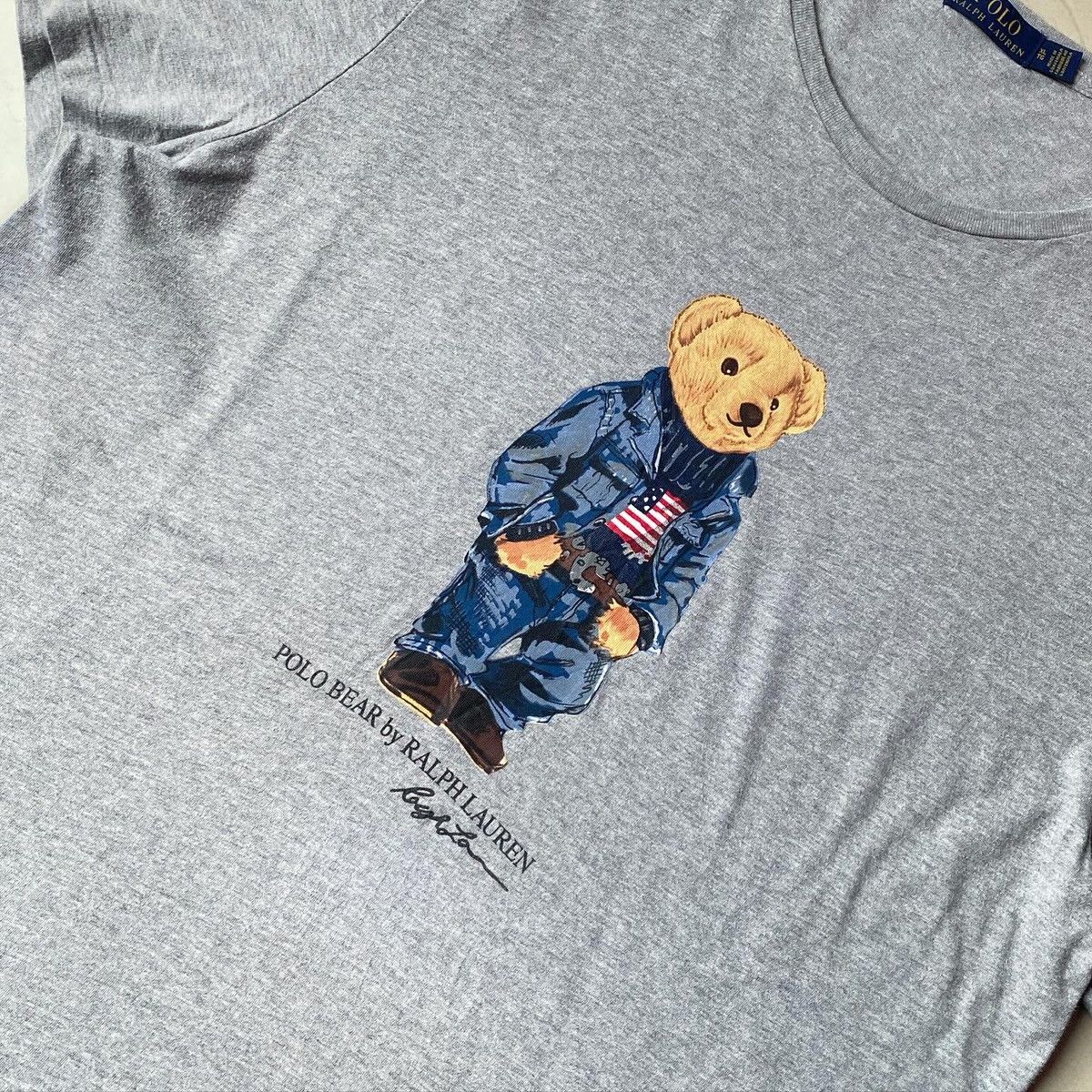 Polo Ralph Lauren × Ralph Lauren Polo Ralph Lauren Bear Tshirt Size US XL / EU 56 / 4 - 2 Thumbnail