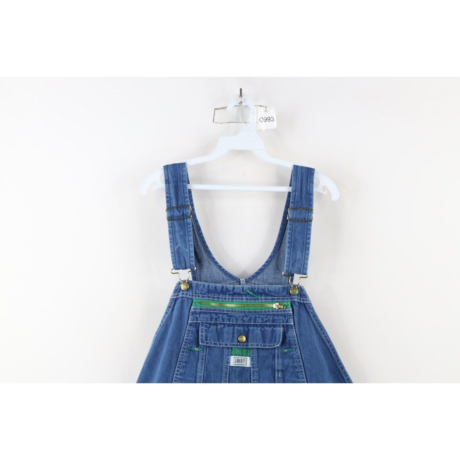 Vintage Vintage 90s Streetwear Faded Wide Leg Denim Jean Overalls Size US 44 / EU 60 - 2 Thumbnail