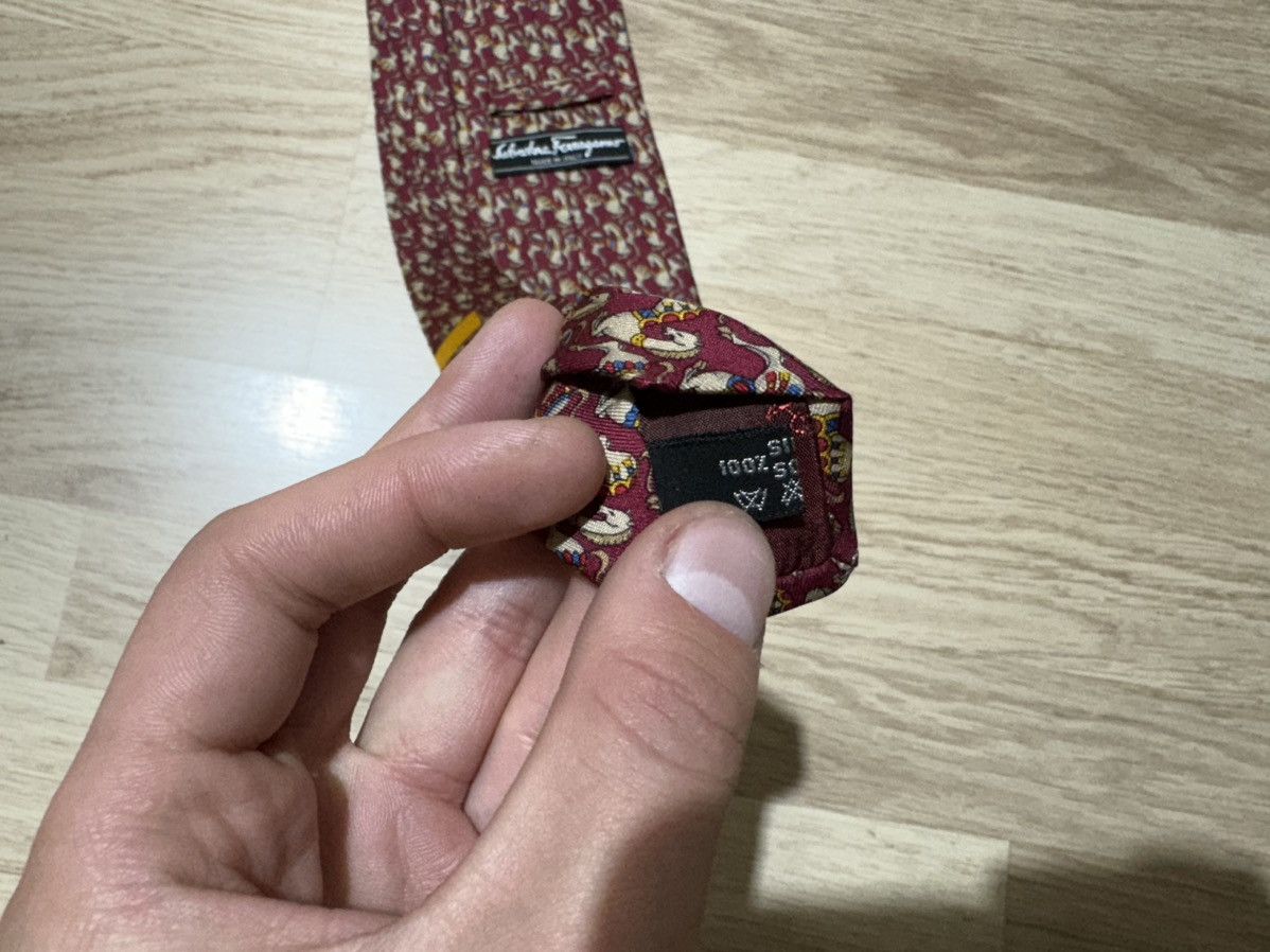 Designer × Salvatore Ferragamo × Vintage Salvatore Ferragamo tie Size ONE SIZE - 5 Thumbnail