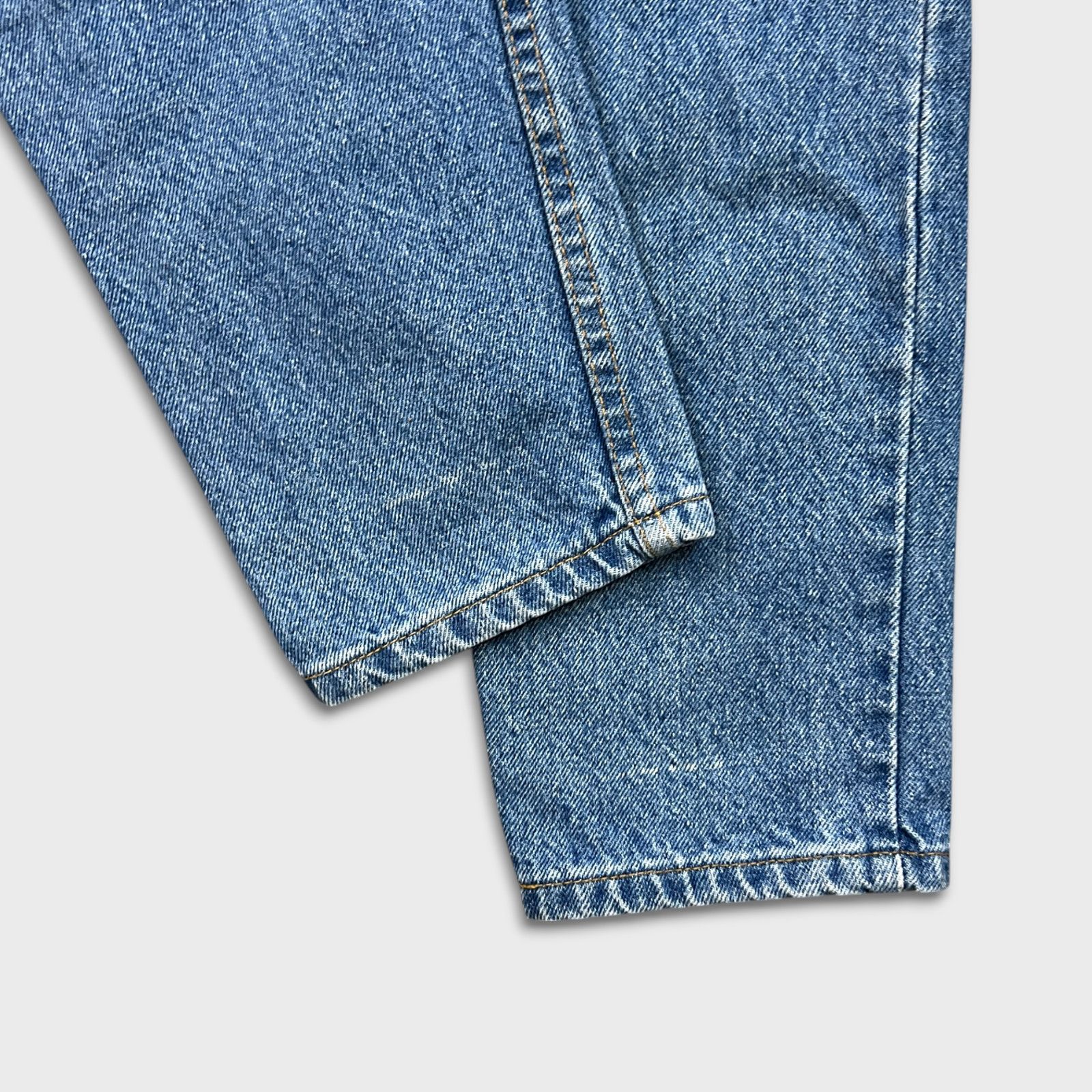 Levi's × Vintage Vintage Levi's Jeans 28x28 Taper Orange Tab 90s Denim Pants Size 28" / US 6 / IT 42 - 9 Thumbnail