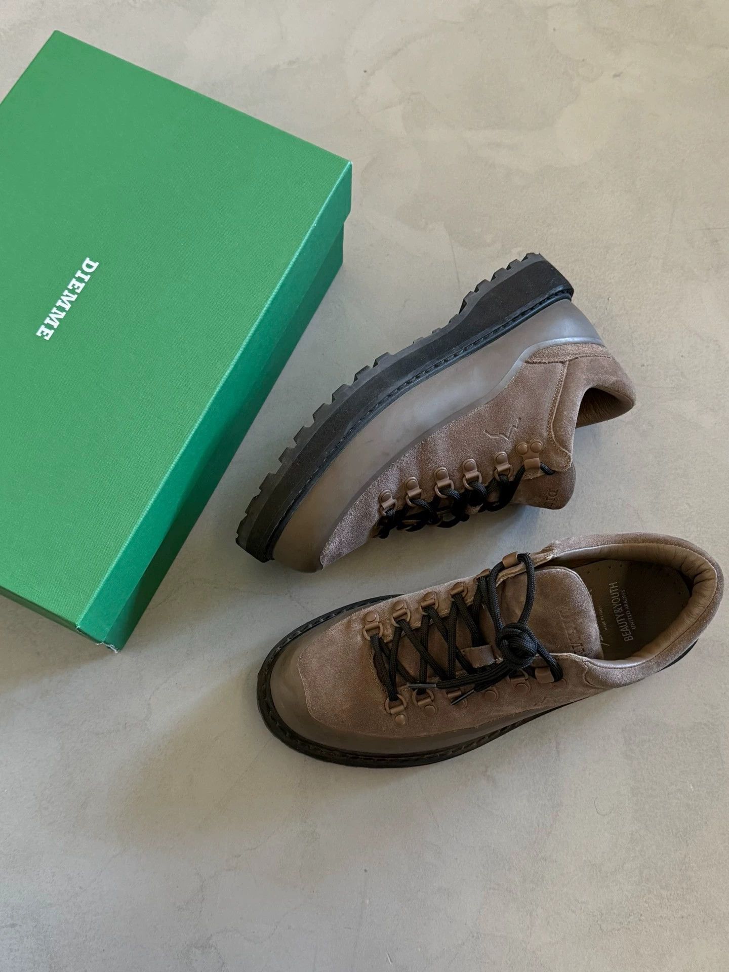 Diemme DIEMME BEAUTY & YOUTH x suede hiking boots 24aw 42 like new Size US 9 / EU 42 - 6 Thumbnail