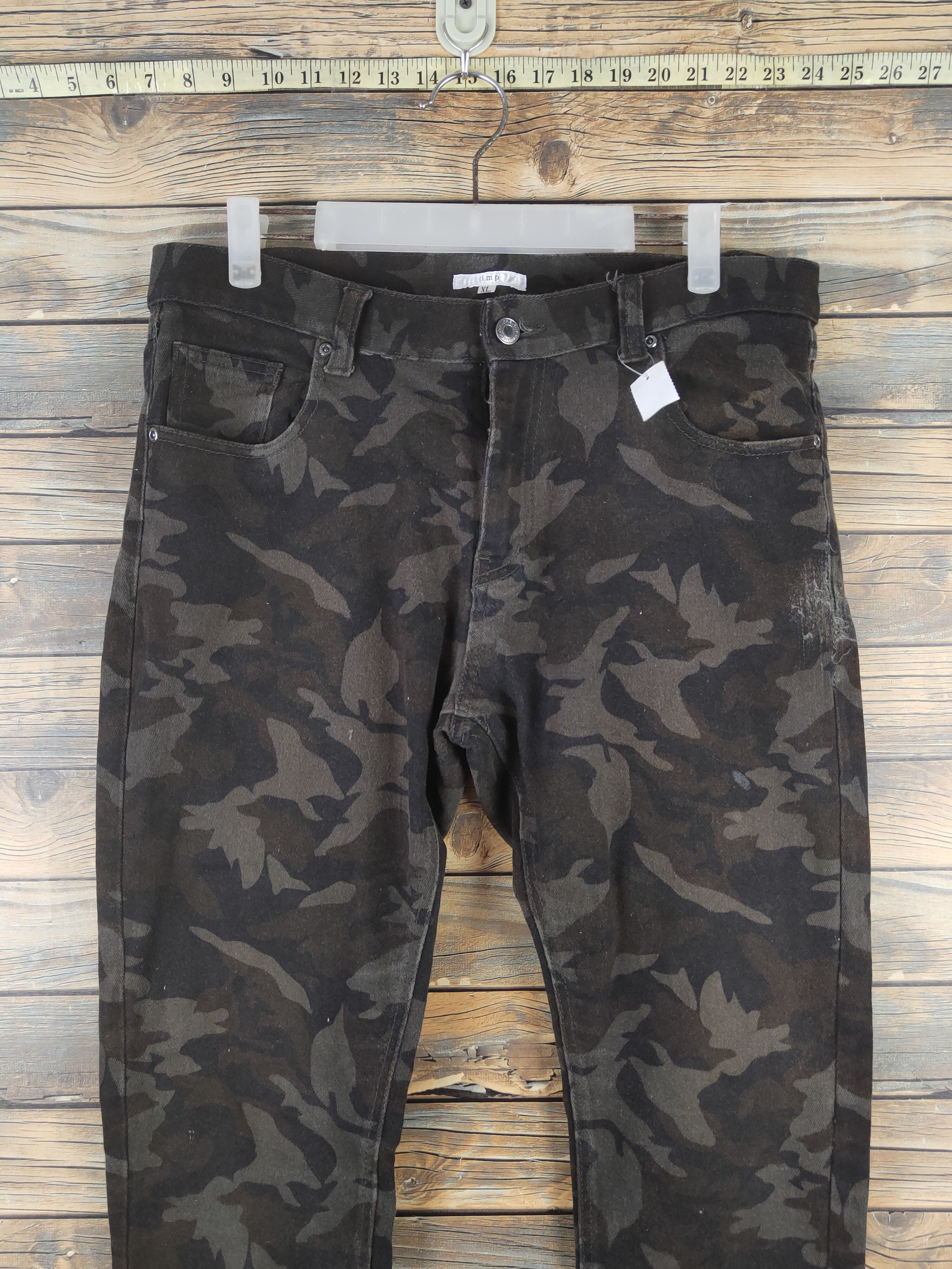 Japanese Brand DL Imp Camouflage Multipocket Cargo Pants #SP46-277T Size US 34 / EU 50 - 2 Thumbnail