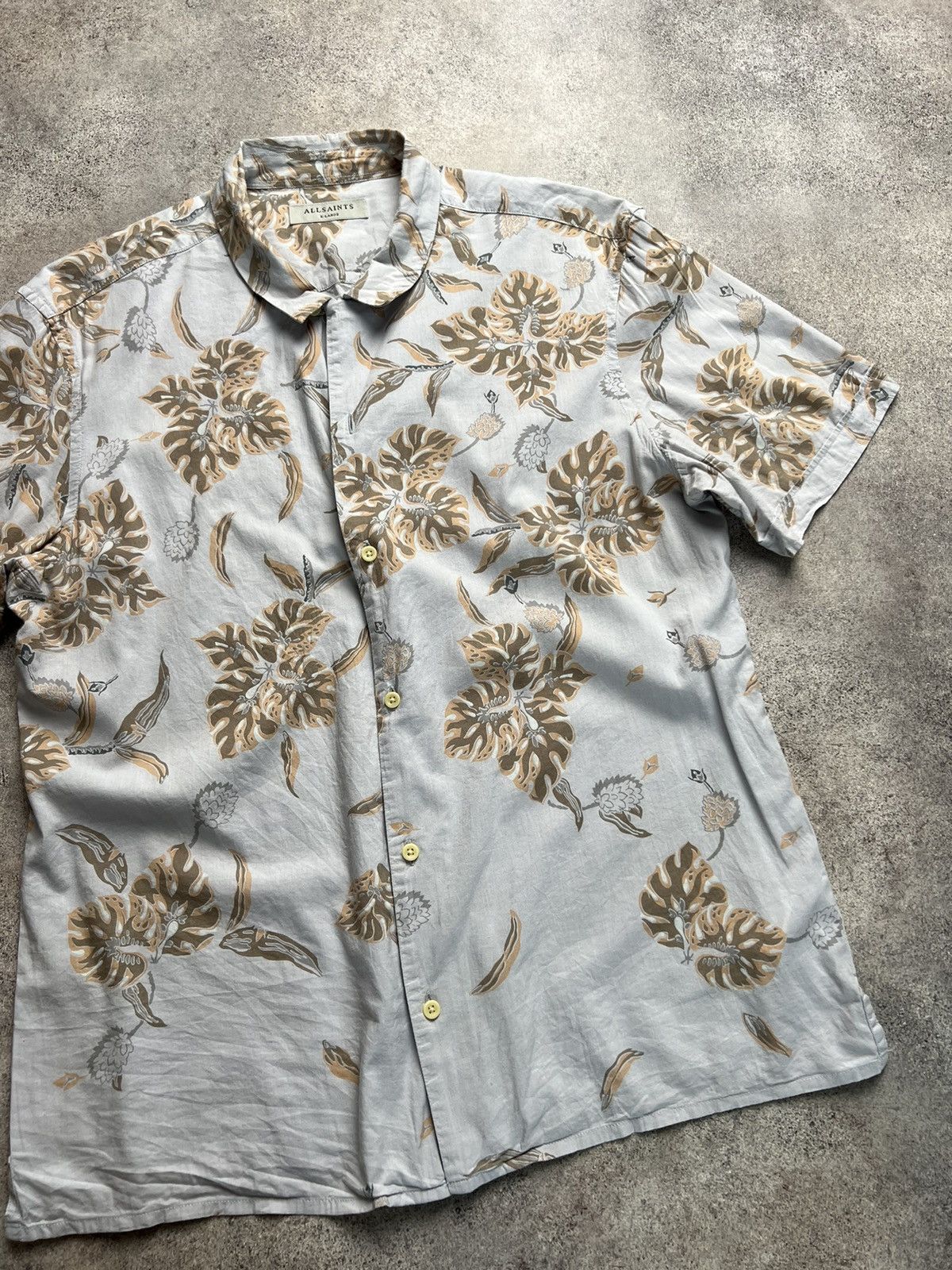 Allsaints Allsaints Hawaiian shirt Size US XL / EU 56 / 4 - 3 Thumbnail