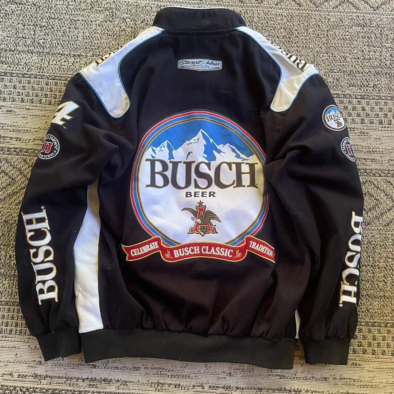 NASCAR Jacket by JH Design Group Kevin selling Harvick #4 (Busch Motorsports)