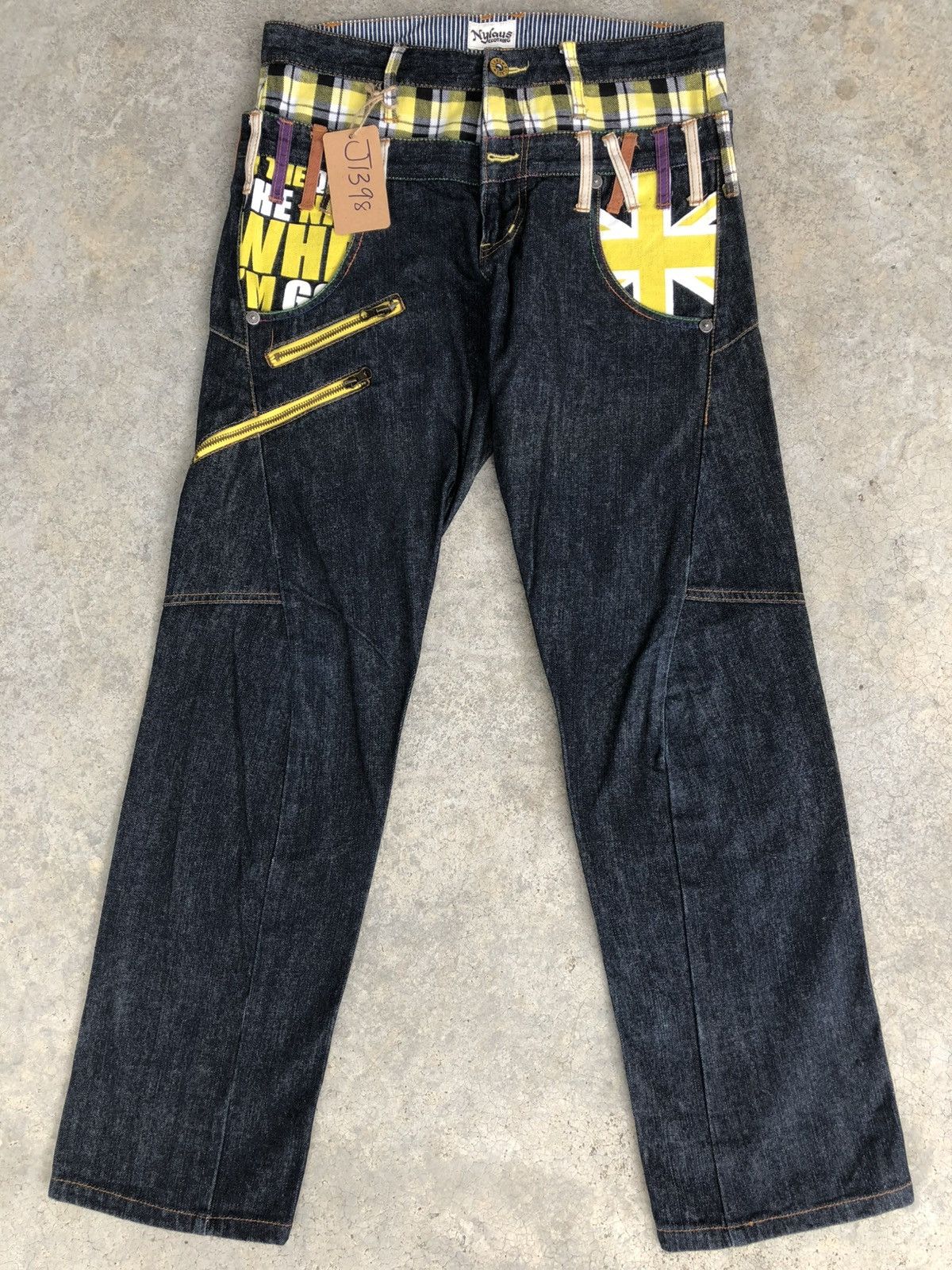 Hysteric Glamour Nylaus Double Waist Distressed Jeans Size US 32 / EU 48 - 1 Thumbnail