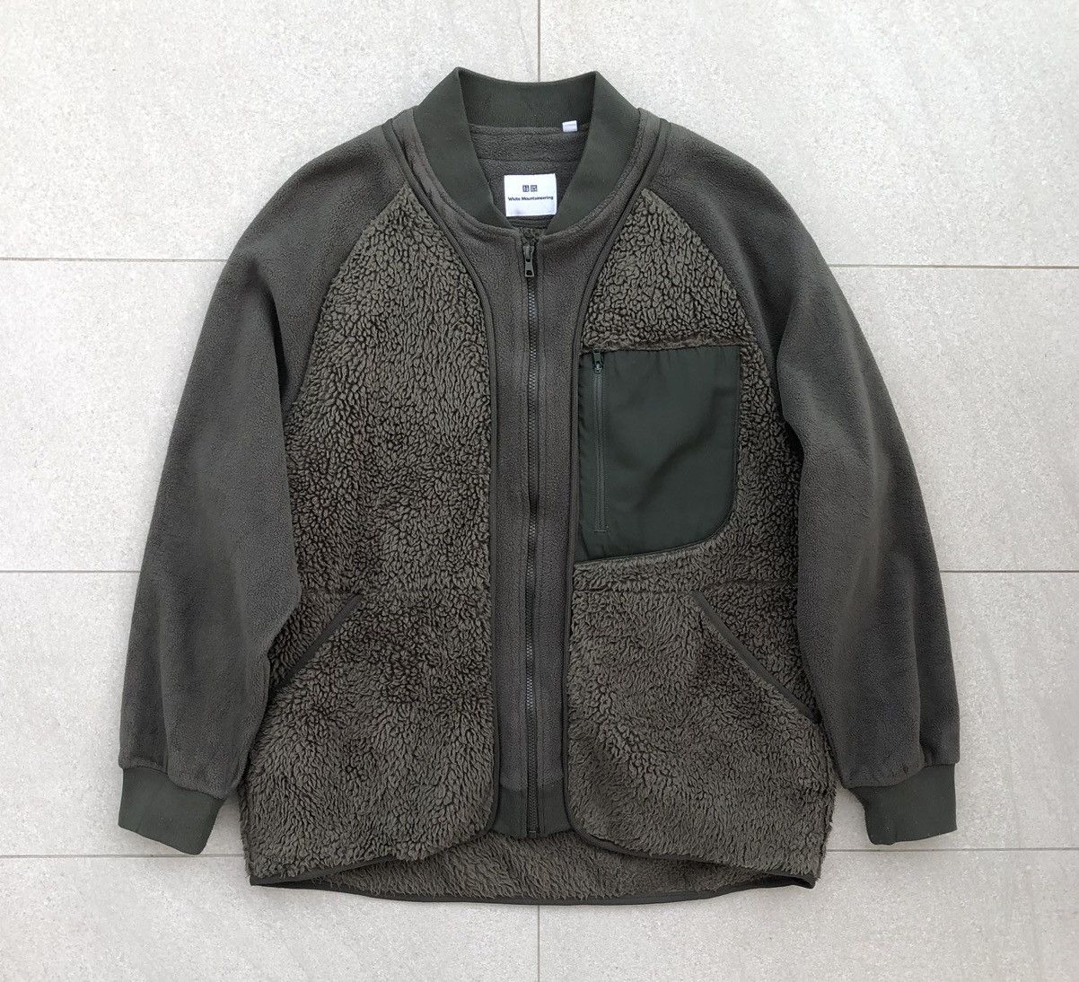 Uniqlo × White Mountaineering UNIQLO x White Mountaineering Fleece Long-Sleeve Jacket Size US XL / EU 56 / 4 - 9 Thumbnail