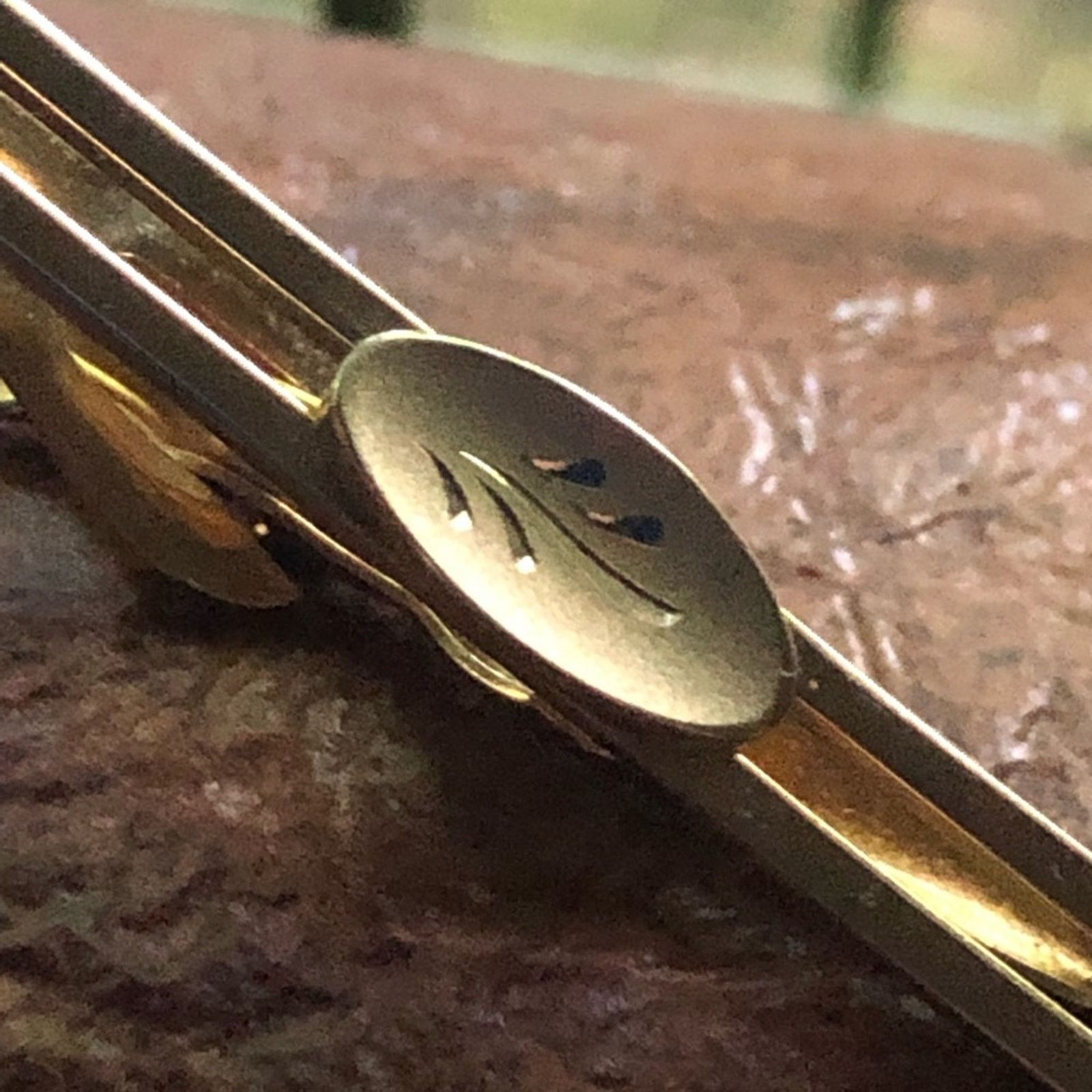 Vintage Vintage Swank diamond cut design tie bar tie clip NIB Size ONE SIZE - 6 Thumbnail