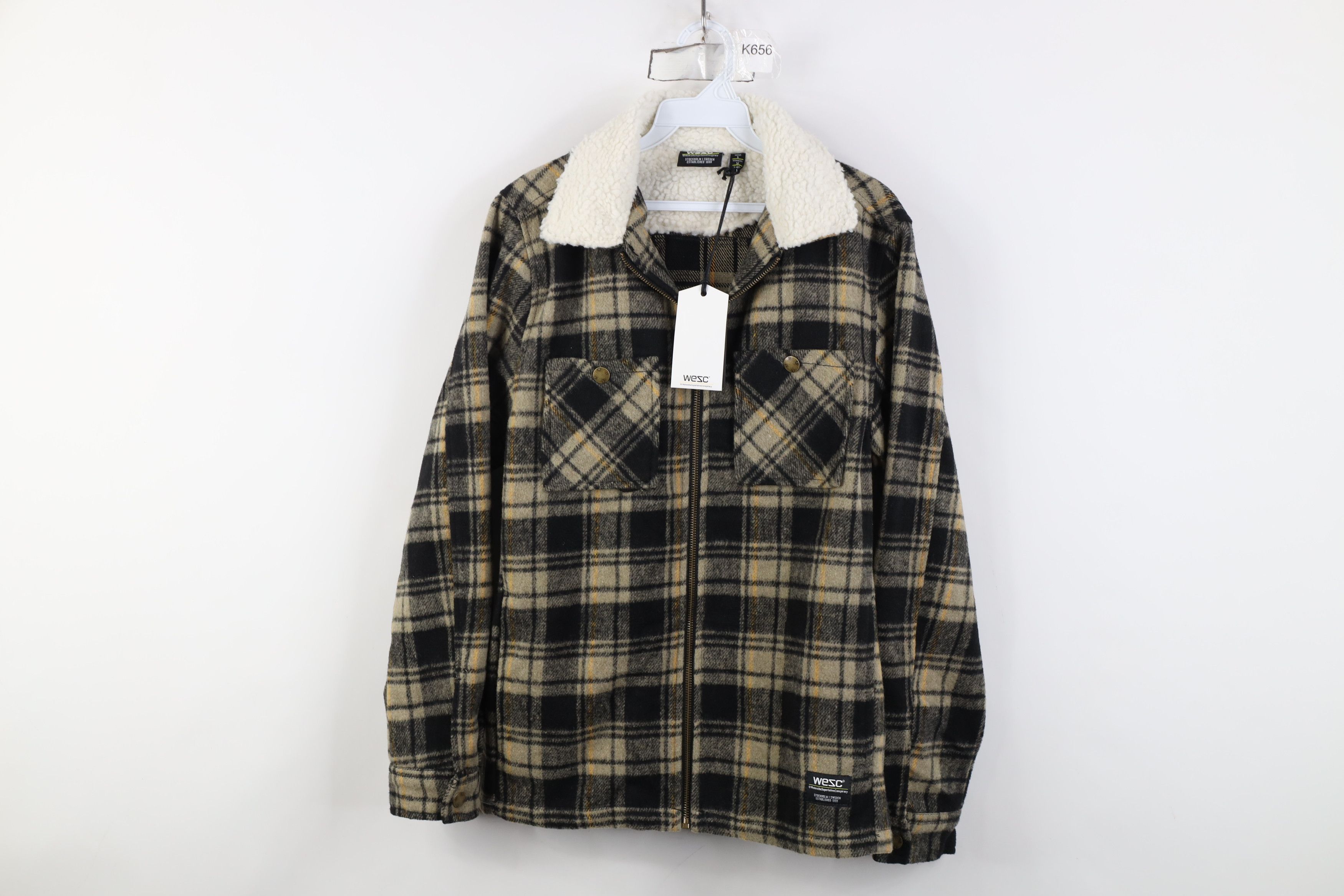 Vintage New WESC We Are the Superlative Conspiracy Shirt Jacket Jac Size US S / EU 44-46 / 1 - 1 Thumbnail