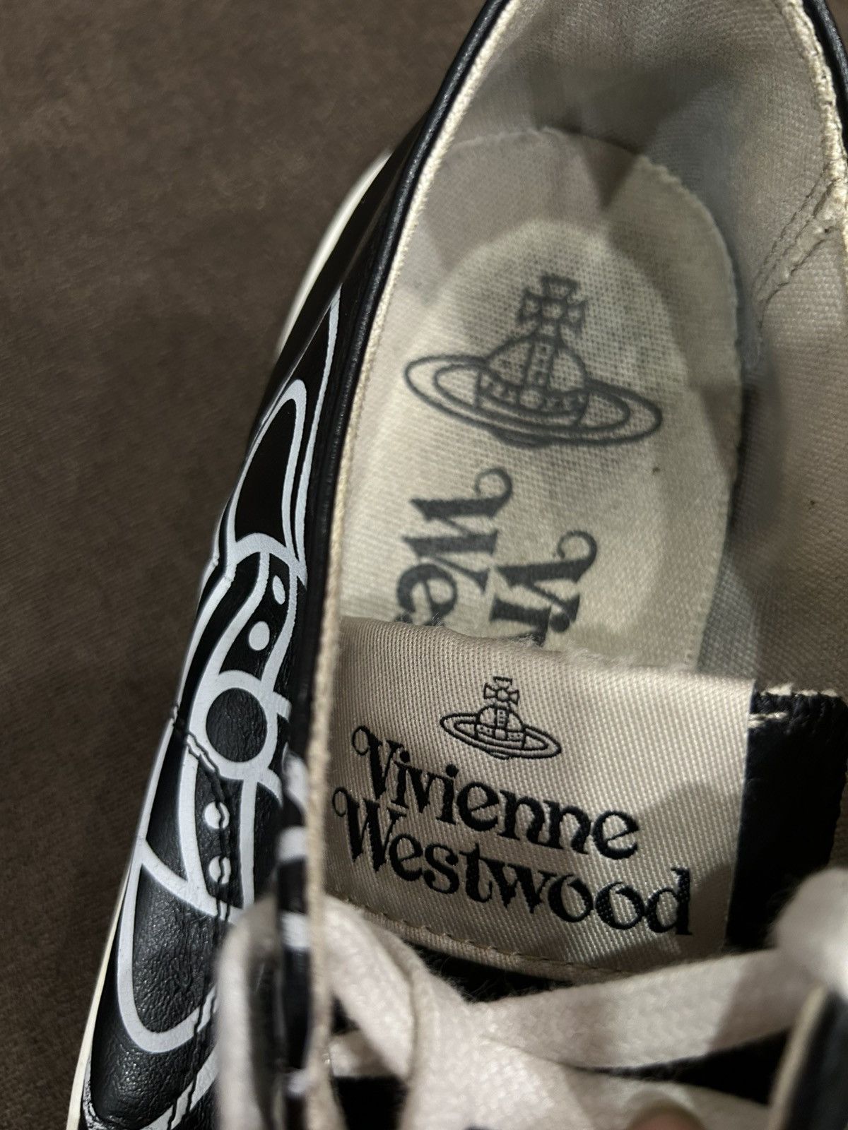 Vivienne Westwood Vivienne Westwood Leather Plimsoll Low Top 2.0 Size US 8 / EU 41 - 8 Thumbnail