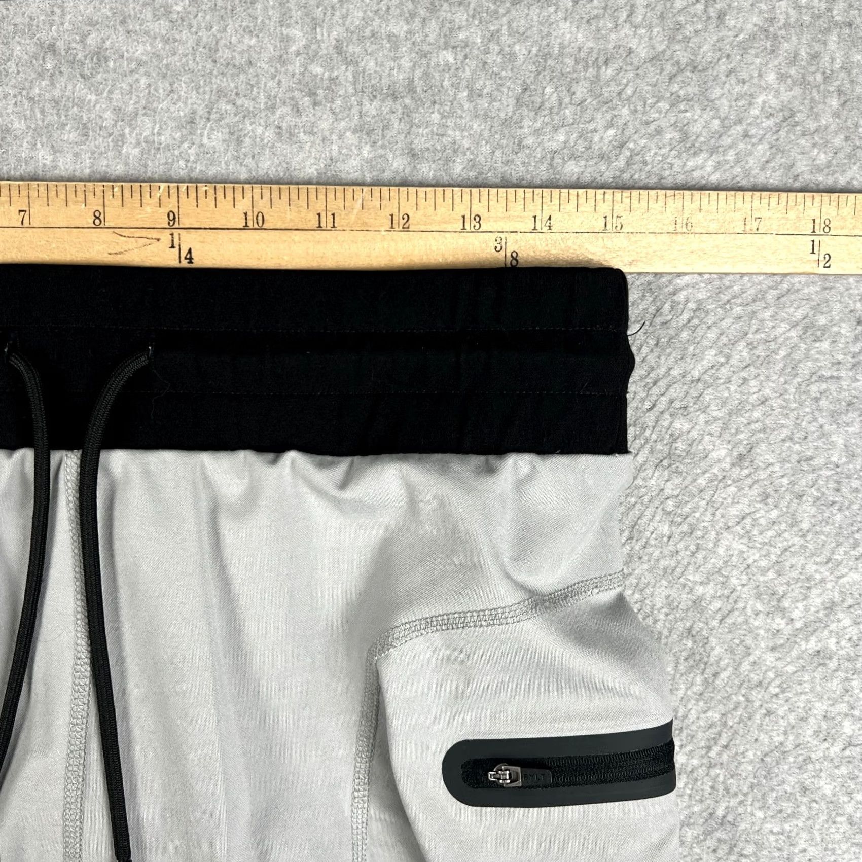 Vintage BYLT Premium Jogger Sweatpants Drawstring Stretch Performance Medium Mens Grey Size US 31 - 4 Thumbnail