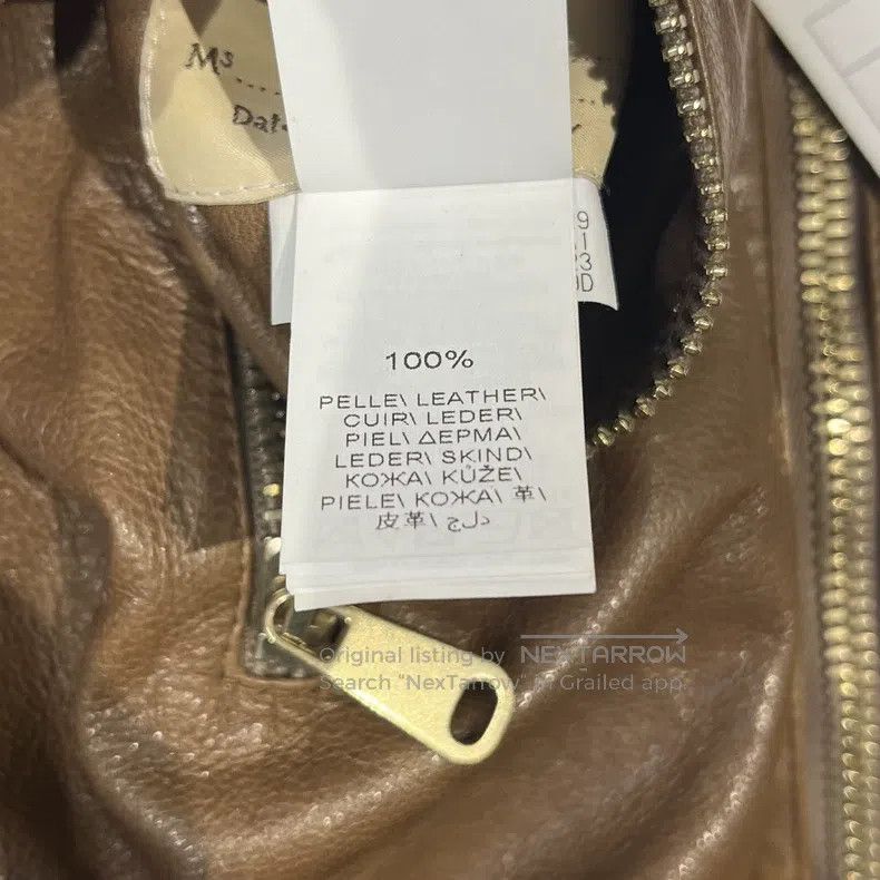 Brunello Cucinelli Brunello Cucinelli Brown Lamb Leather Two-Tone Leather Jac Size XS / US 0-2 / IT 36-38 - 5 Thumbnail