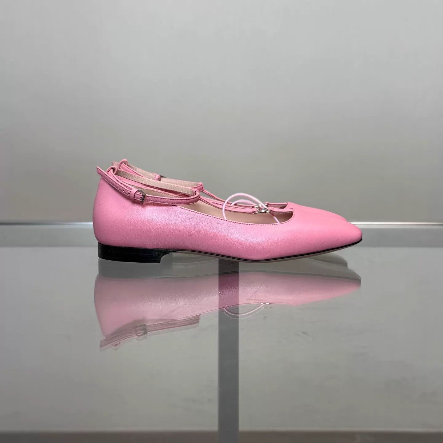 Gucci GUCCI pink ballet flats 35 EU new DM1409 Size US 4.5 / IT 34.5 - 3 Thumbnail