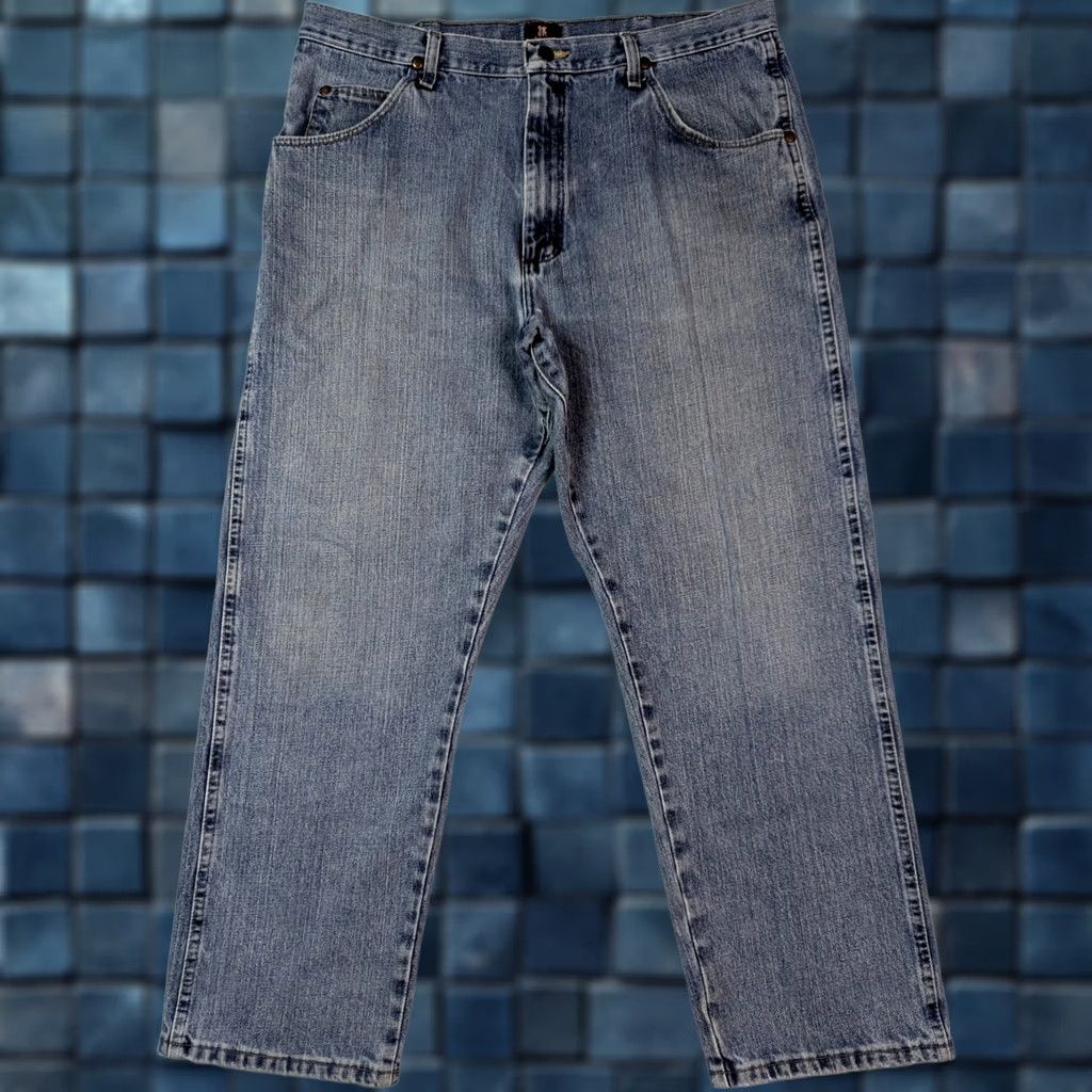 Wrangler VINTAGE Wrangler Cowboy Cut Jeans 36W 29L Blue Relaxed Fit Denim 5-Pocket Wrangler Cowboy Cut Mens Jeans Size US 36 / EU 52 - 1 Thumbnail
