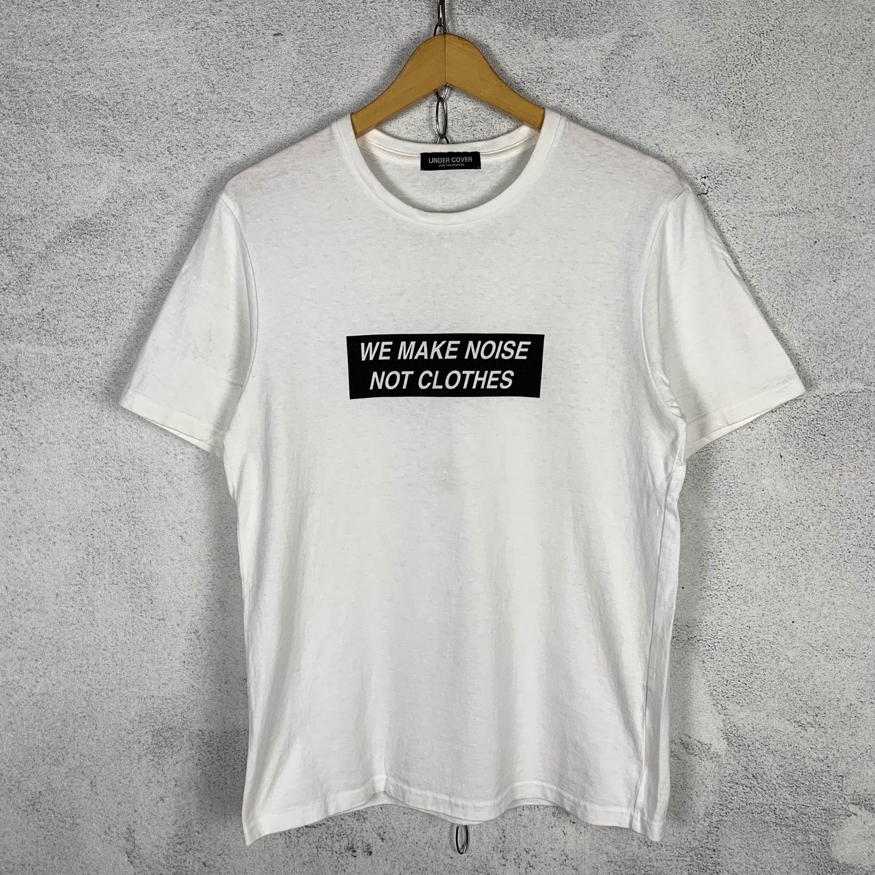 Undercover Undercover "We Make Noise Not Clothes" Tshirt Size US M / EU 48-50 / 2 - 1 Thumbnail