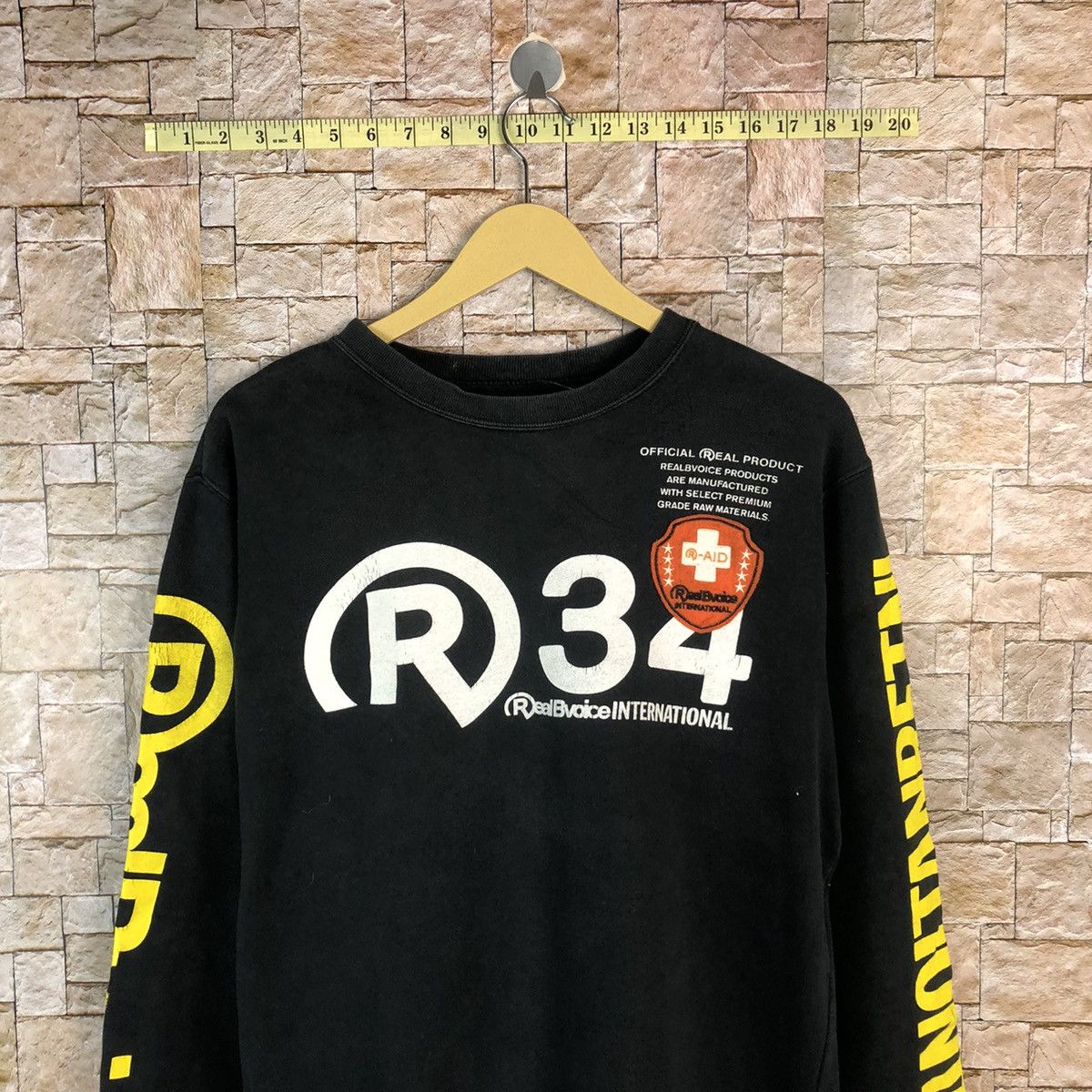 Japanese Brand Real B Voice Dark Blue Sweatshirt #A519 Size US M / EU 48-50 / 2 - 2 Thumbnail