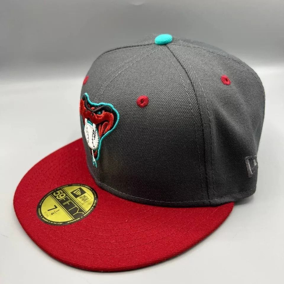 New Era Arizona Diamondbacks Hat Men 7 1/4 59Fifty New Era Fitted Size ONE SIZE - 7 Thumbnail