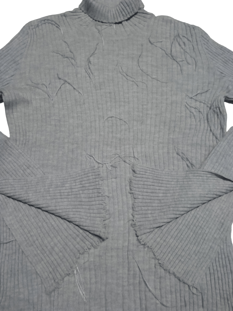 Marques'Almeida Turtleneck Knitwear Feathers Embroidery Size S / US 4 / IT 40 - 2 Thumbnail