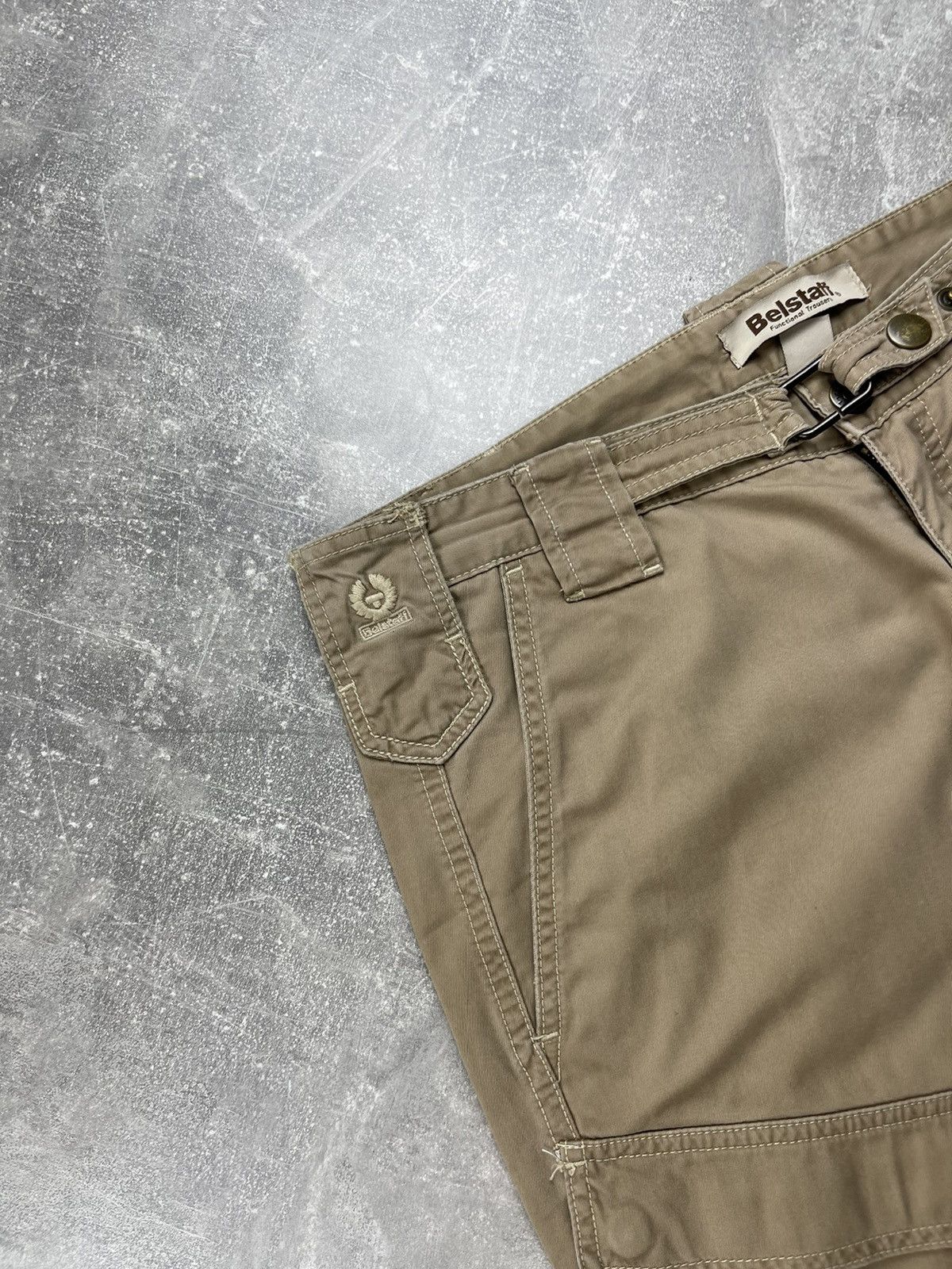 Belstaff Belstaff Tech Workwear Utility Functional Trousers Pants Size US 34 / EU 50 - 8 Thumbnail