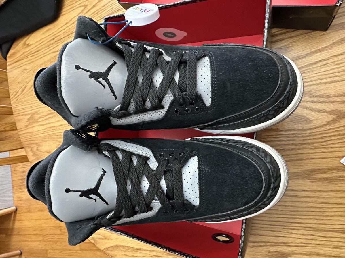 Nike Jordan3 Black Tinker Hatfield Size US 7.5 / EU 40-41 - 4 Thumbnail