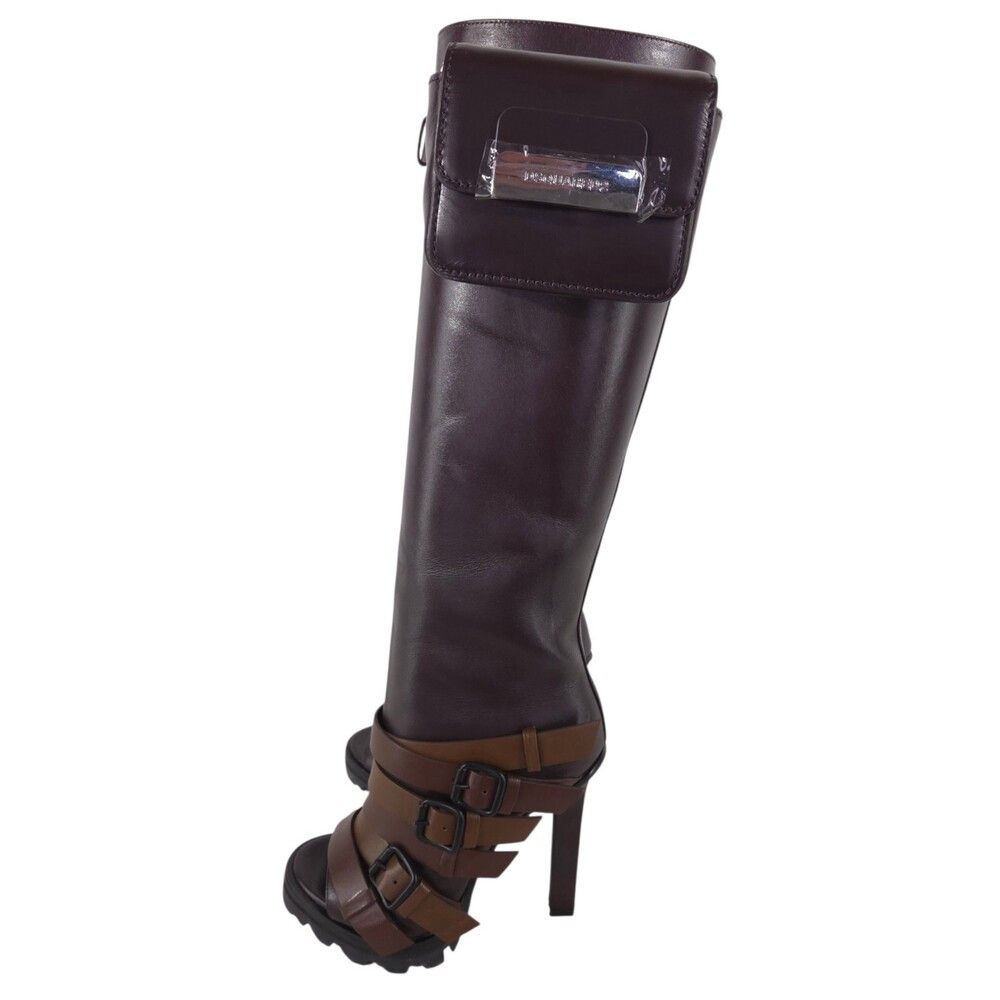 Dsquared2 Dsquared2 Multi Buckle Lug Sole Tall Boots US 5.5 IT 35.5 W Size US 5.5 / IT 35.5 - 5 Thumbnail