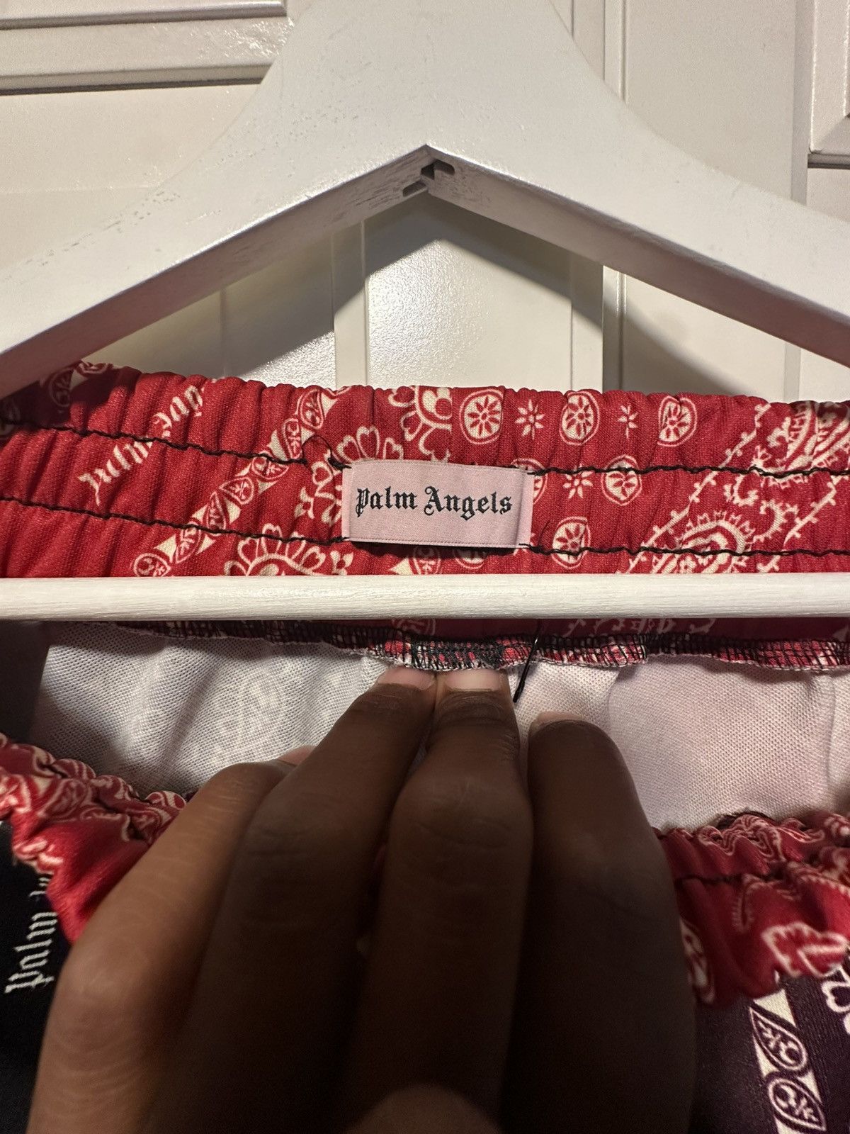 Palm Angels Palm Angels Bandanna Track Pants Size US 33 - 2 Thumbnail