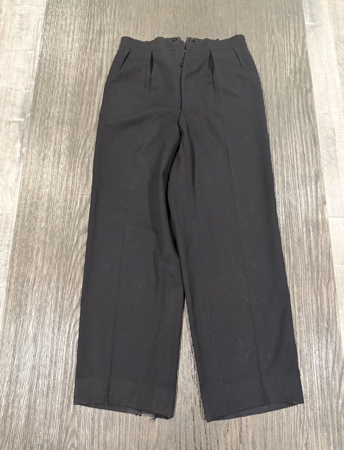 Navy Tuxedo Trousers late 30s
