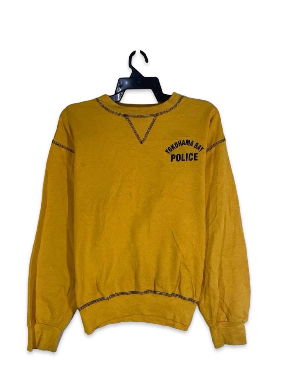 Other Vintage 90s yokohama bay police sweatshirt jumper size L Size US L / EU 52-54 / 3 - 1 Thumbnail