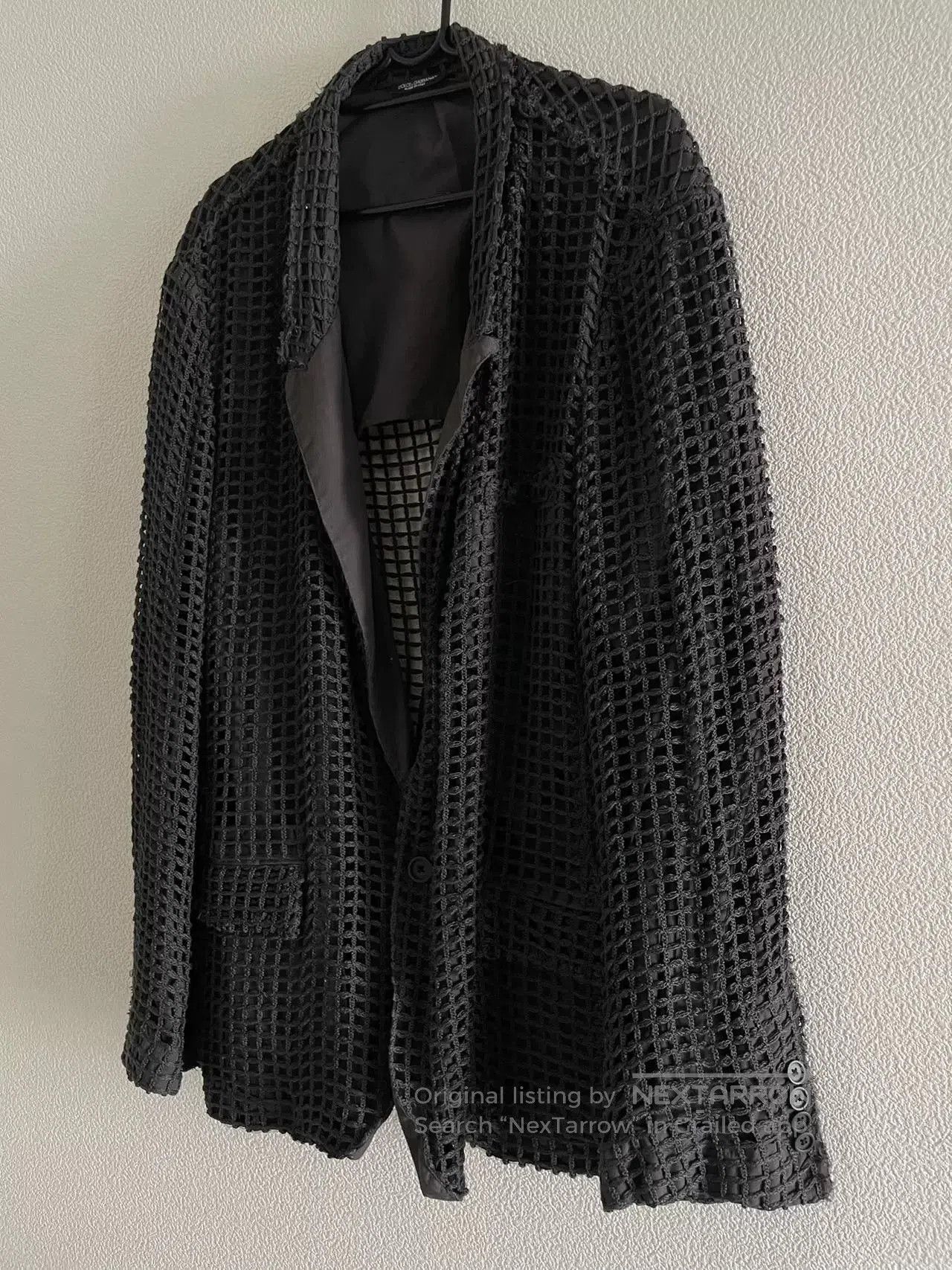 Dolce & Gabbana Dolce Gabbana Sheer Blazer. Size US L / EU 52-54 / 3 - 2 Thumbnail