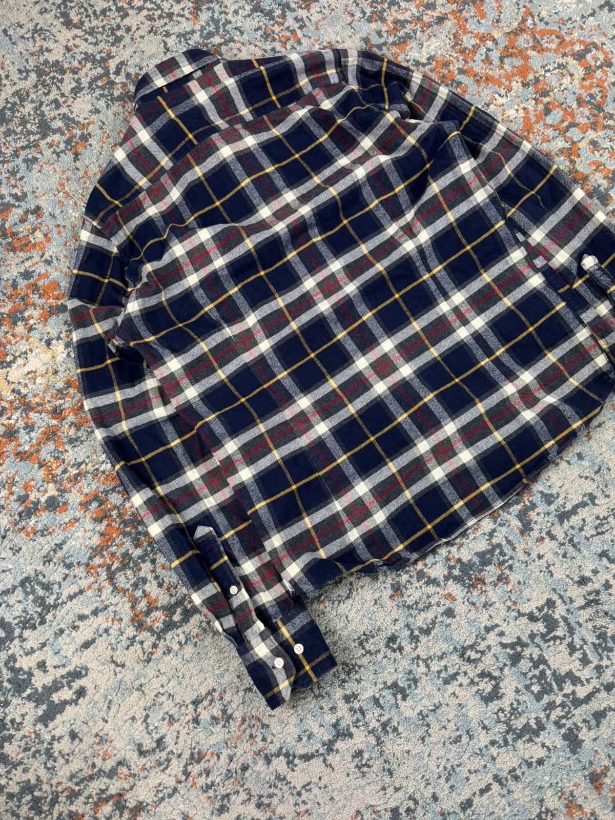 Barbour × Vintage Barbour castlebay flannel shirt classic pattern check tartan Size US S / EU 44-46 / 1 - 4 Thumbnail