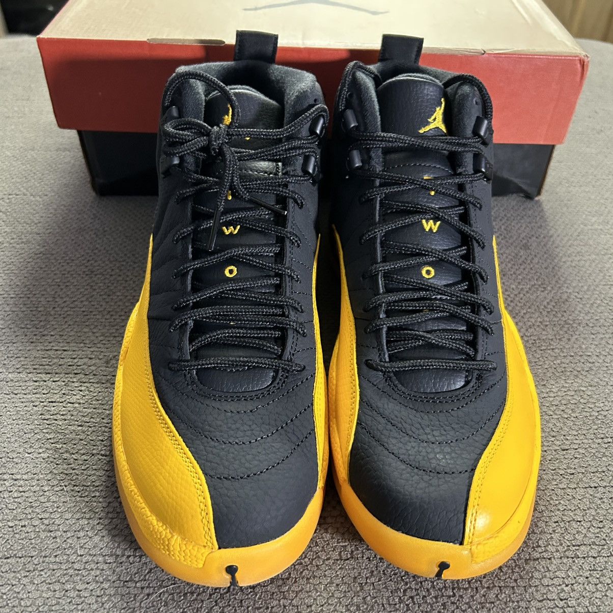 Jordan Brand Jordan 12 Retro “Black University Gold” Size US 9.5 / EU 42-43 - 3 Thumbnail
