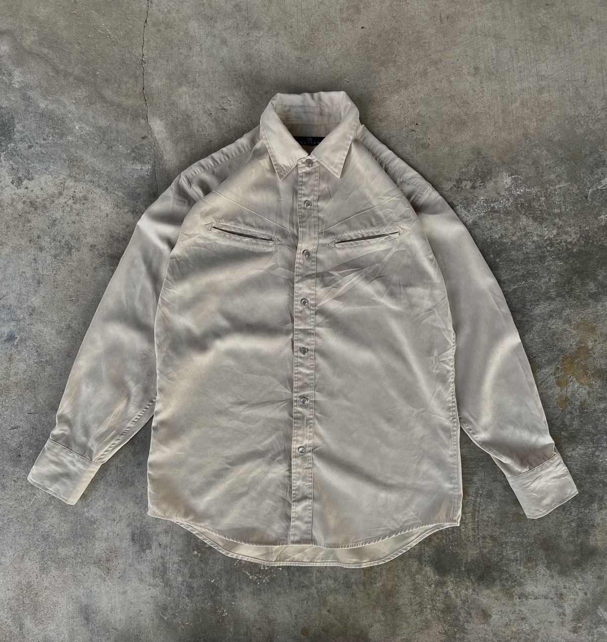 Japanese Brand × Vintage Japanese vintage Western shirt button up Size US S / EU 44-46 / 1 - 1 Thumbnail