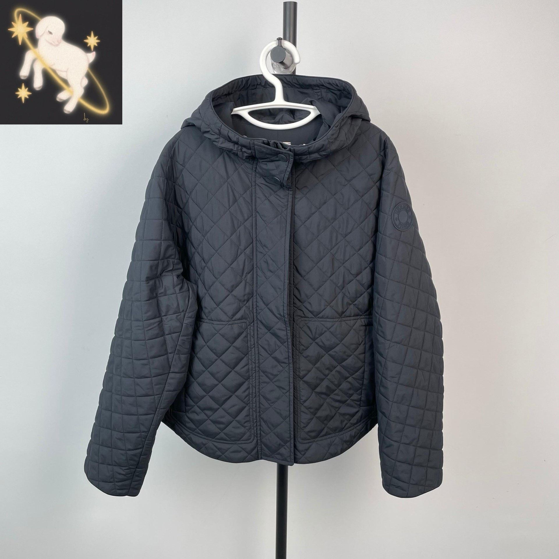Hermes Hermes Gray Down Jacket 25 Women Size XS / US 0-2 / IT 36-38 - 1 Thumbnail
