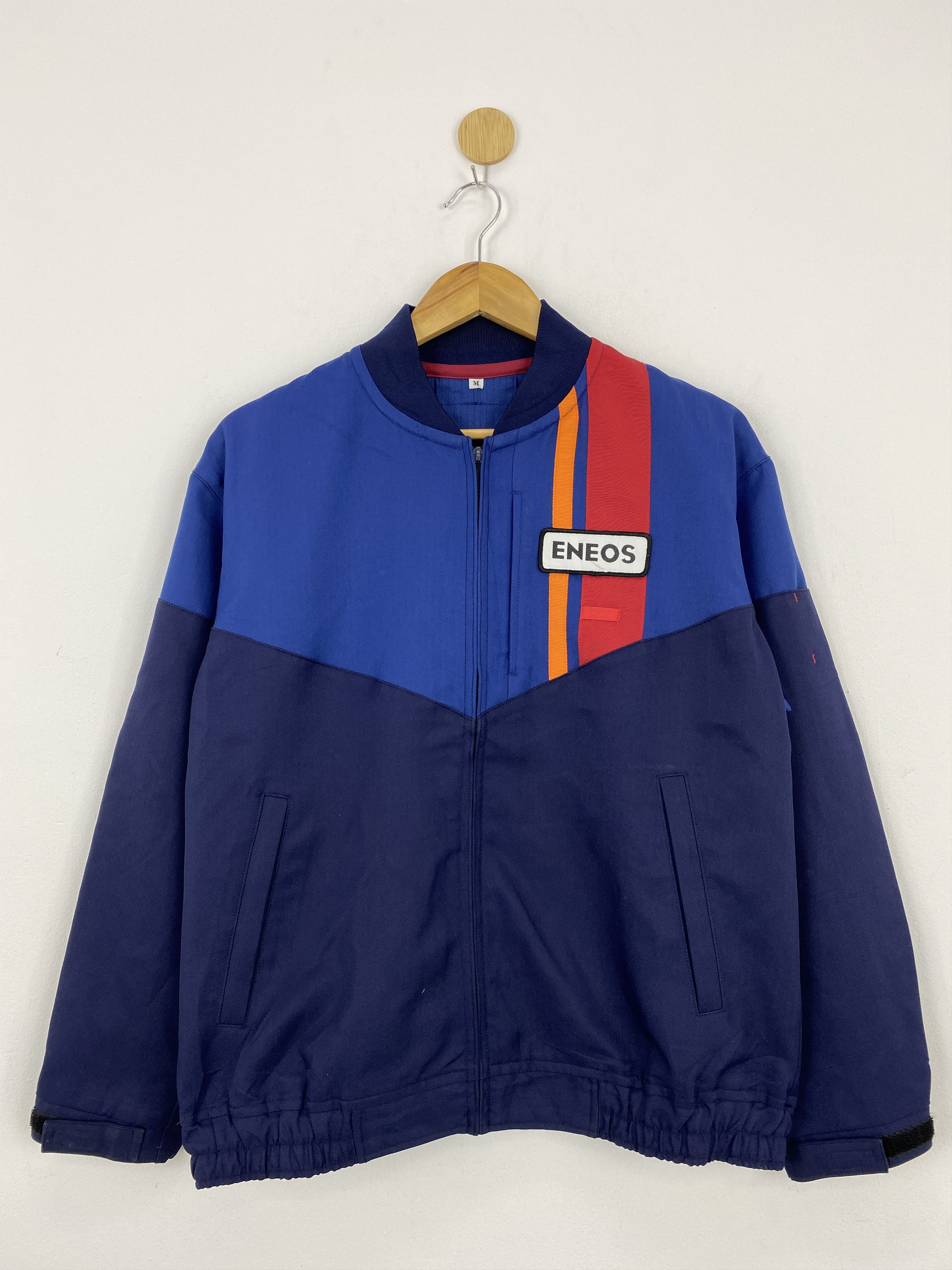 Japanese Brand Vintage Japanese Eneos Initial D Jacket J1787 Size US M / EU 48-50 / 2 - 1 Thumbnail
