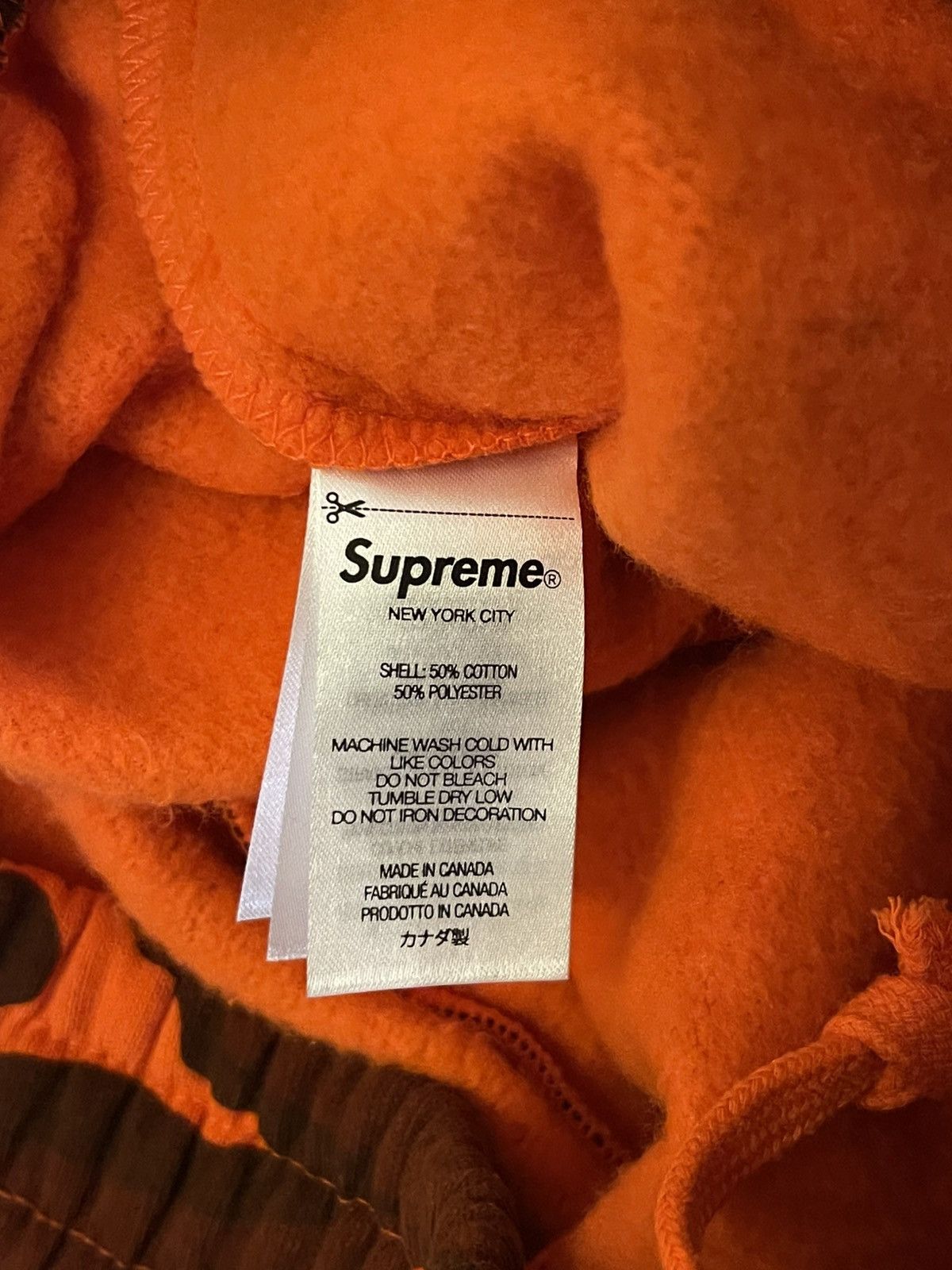 Supreme Supreme Small Box Sweatshort “Bright Orange Camo” size L Size US 36 / EU 52 - 5 Thumbnail