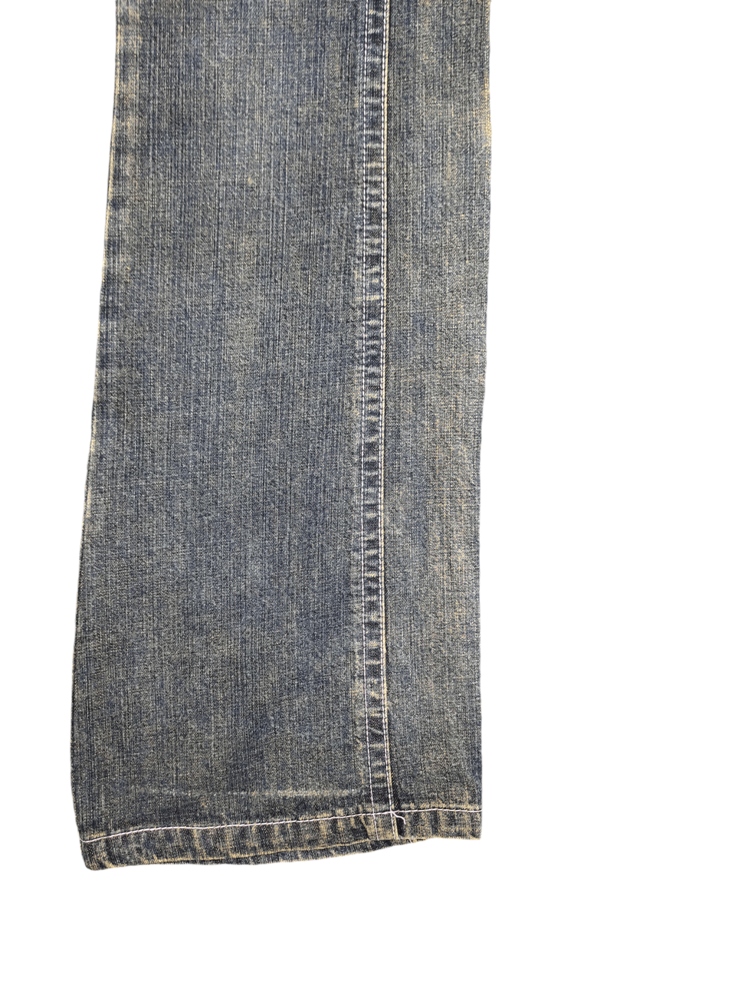 If Six Was Nine Flare Jeans Kyoto Homay Clawmark Faded Low Rise Bootcut Y2k Size US 28 / EU 44 - 10 Thumbnail