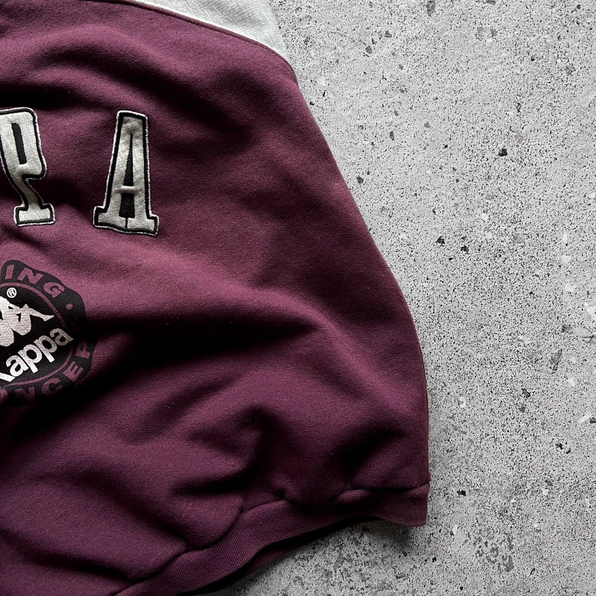 Kappa × Vintage Kappa Womens Vintage 90s Long Sleeve Hoodie Center Logo Y2K Size S / US 4 / IT 40 - 6 Thumbnail