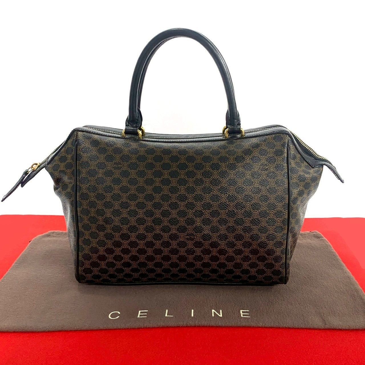Celine Celine Handbag Black Leather Size ONE SIZE - 1 Thumbnail