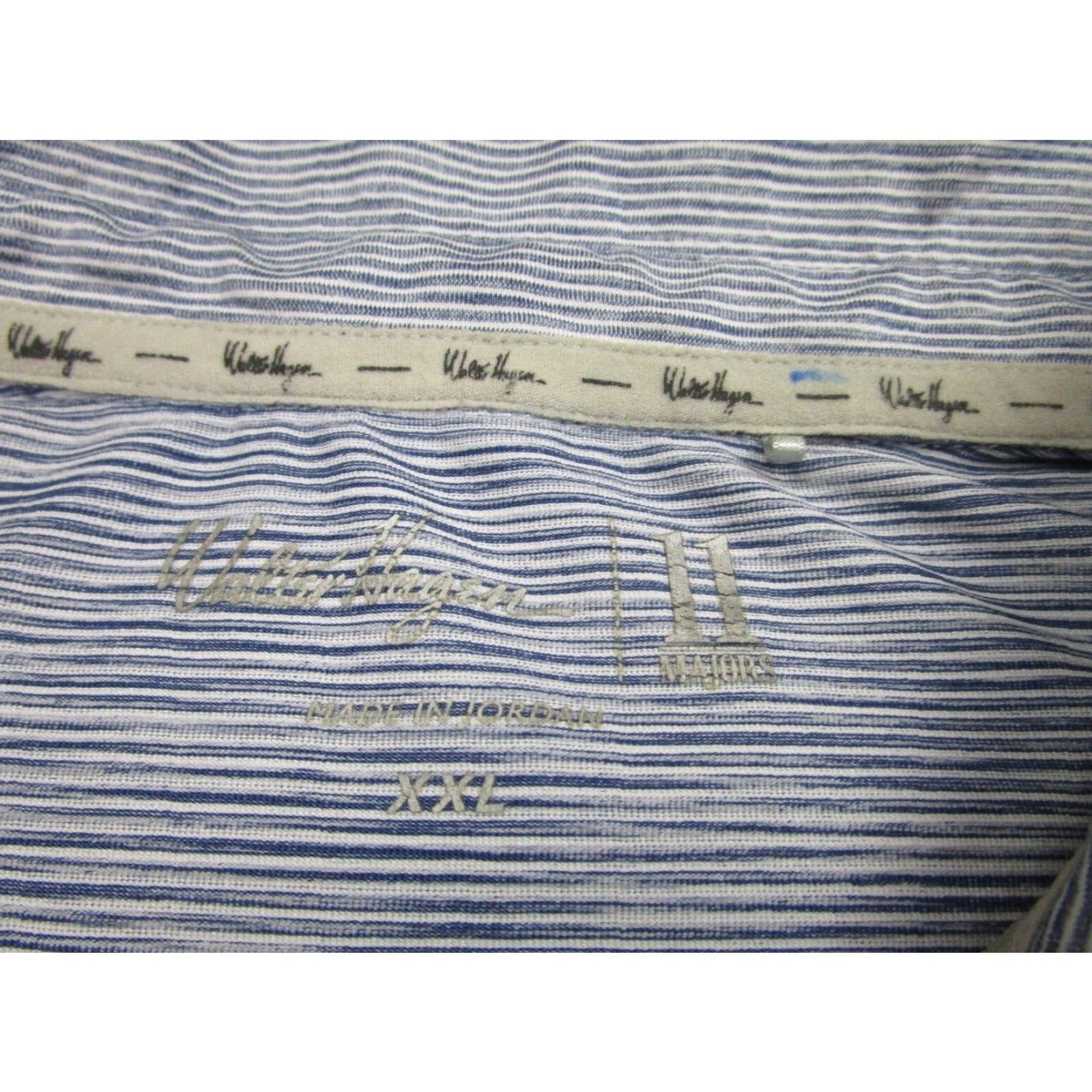 Vintage Walter Hagen Polo Shirt Mens 2XL Blue Performance Stretch Golf Casual Shirt Size US XXL / EU 58 / 5 - 5 Thumbnail