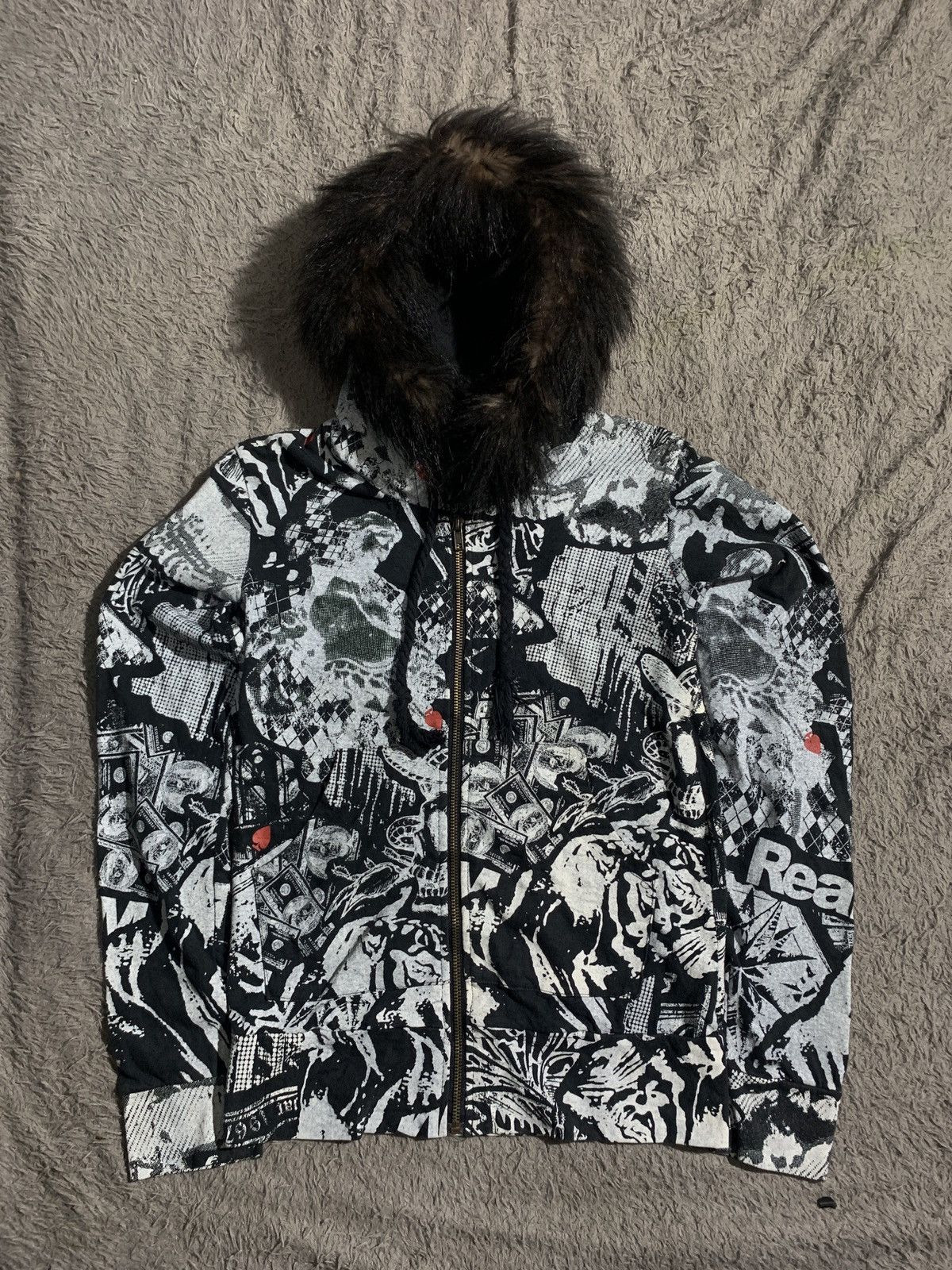 If Six Was Nine × Japanese Brand × Le Grande Bleu (L.G.B.) ❤️‍🔥 JAPANESE~ EARNERS HOODIE ZIPPER POEM LGB STYLE❤️‍🔥 Size US S / EU 44-46 / 1 - 1 Thumbnail