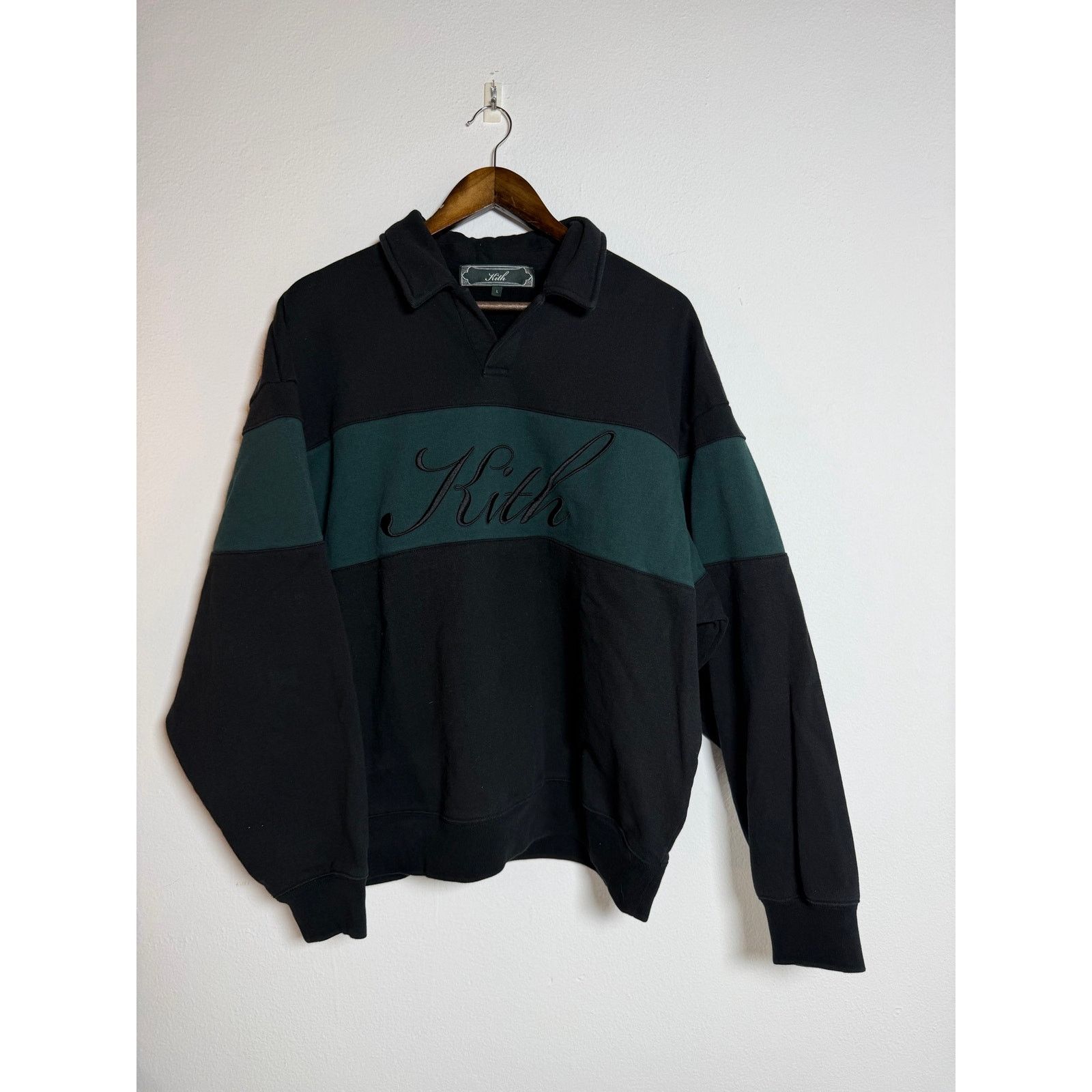 Kith Kith Short Sleeve Keyon Crochet Pullover sz M BRAND NEW Blue