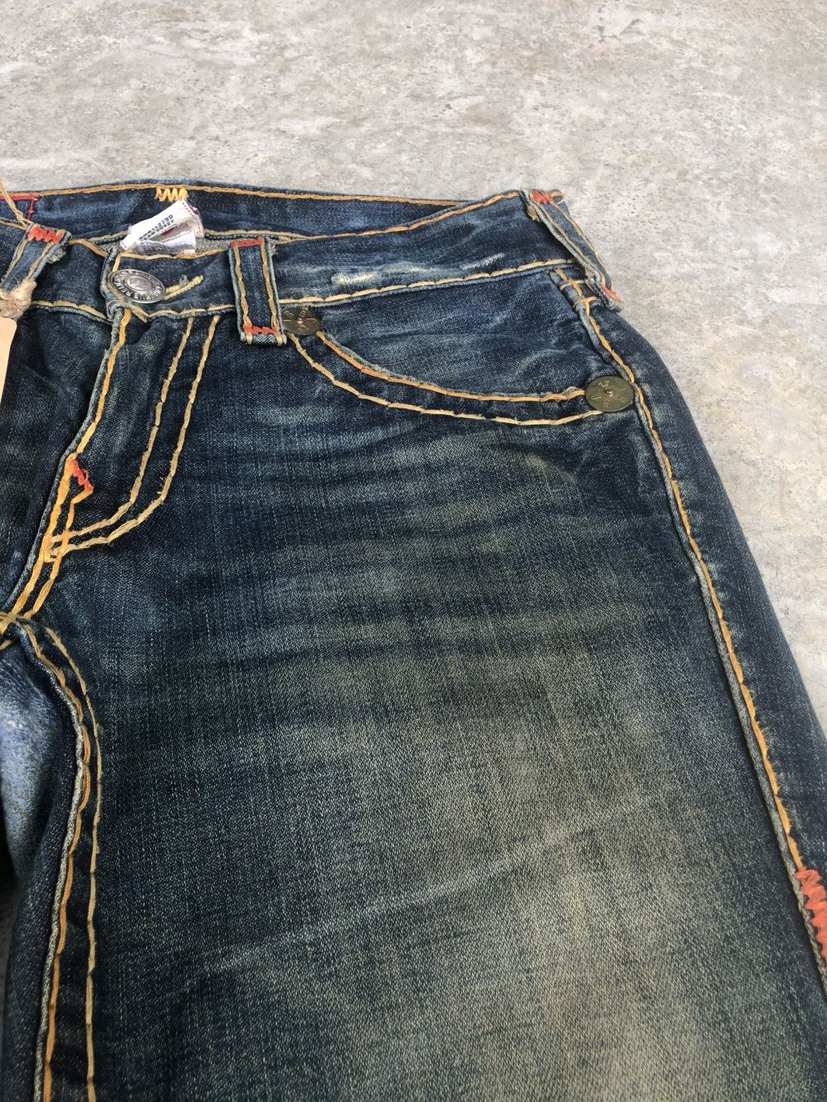 True Religion Vintage True Religion Flared Jeans Distressed Jeans Size US 32 / EU 48 - 15 Thumbnail