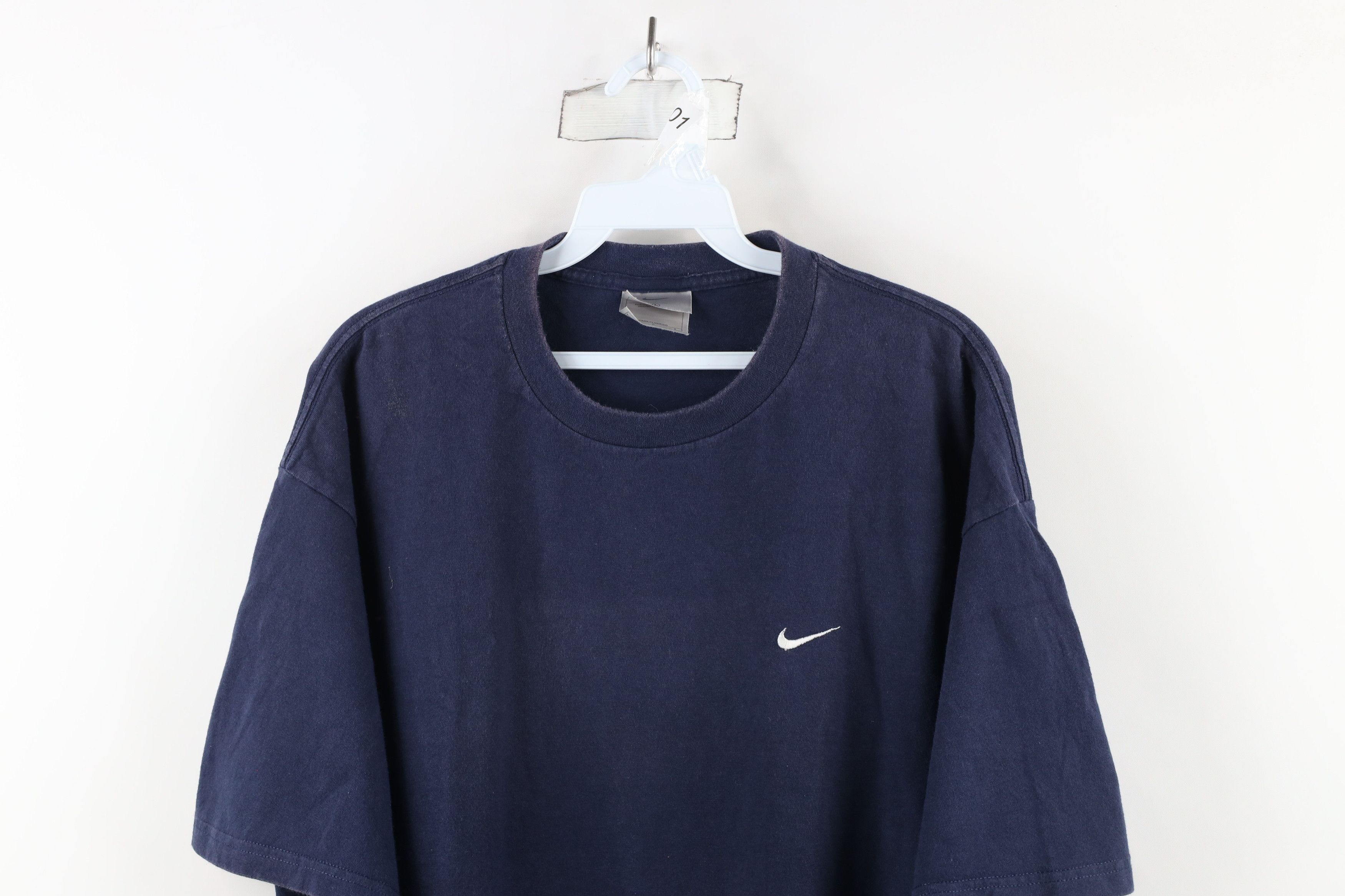 Nike × Vintage Vintage Nike Travis Scott Mini Swoosh Short Sleeve T-Shirt Size US L / EU 52-54 / 3 - 2 Thumbnail