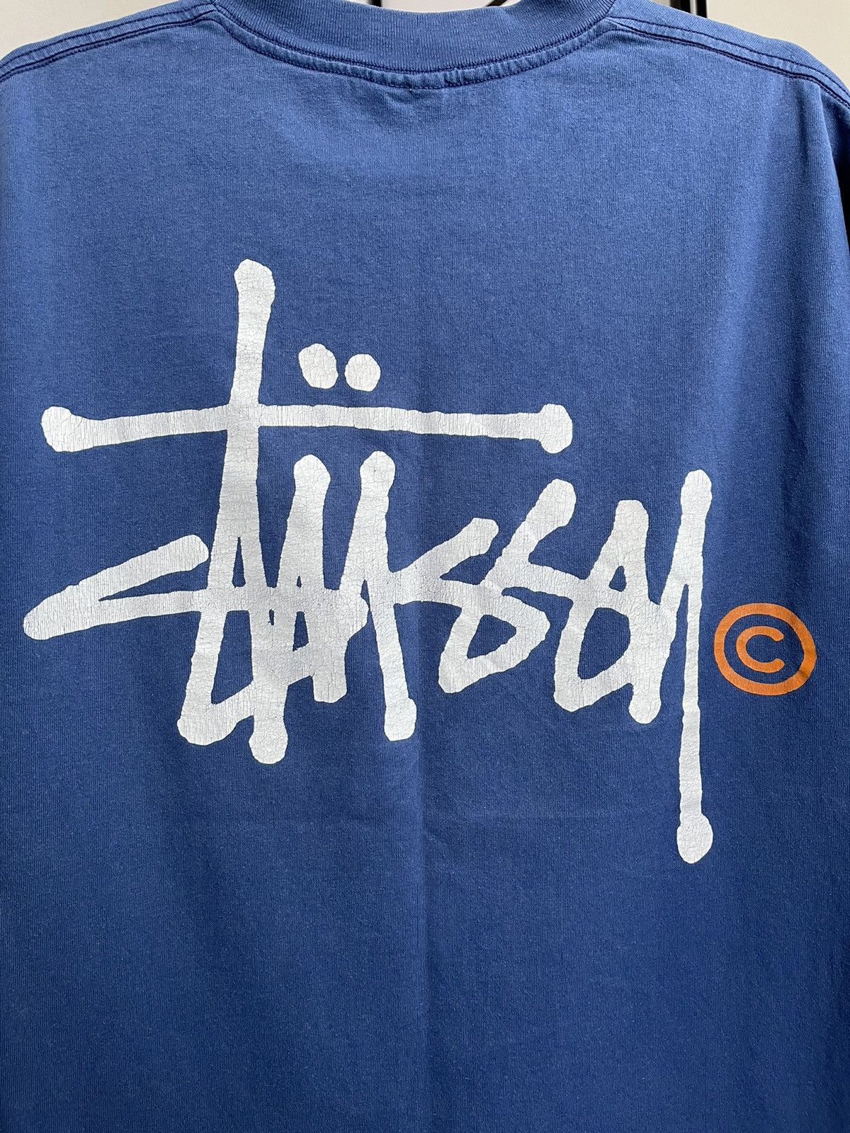 Stussy Stussy Vintage USA Big Logo T-Shirt Tee 90s Size US L / EU 52-54 / 3 - 6 Thumbnail