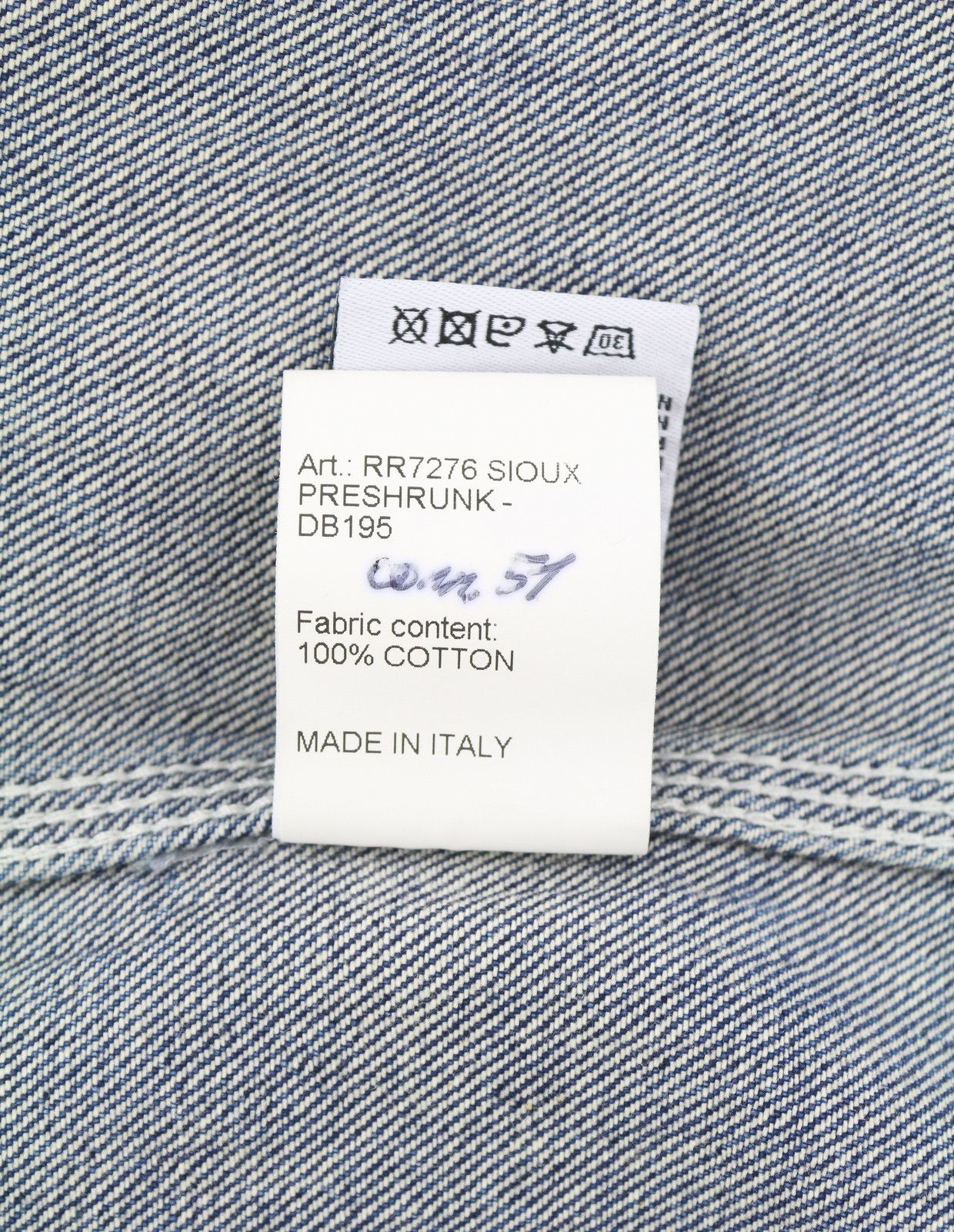 R13 USN LONG SLEEVE SHIRT M Kelly Button-Up Faded Washed 86170 Size M / US 6-8 / IT 42-44 - 8 Thumbnail
