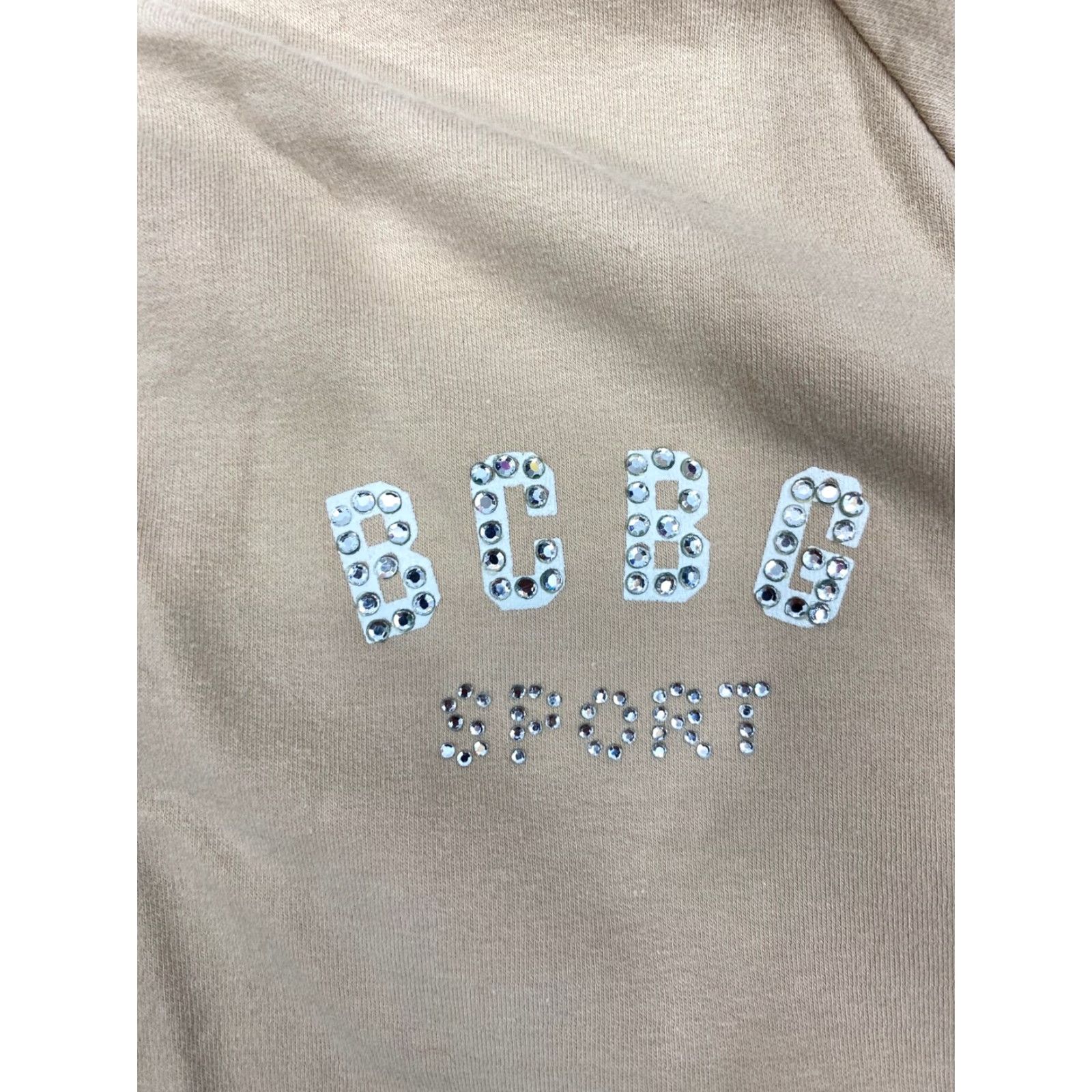 Bcbgmaxazria BCBG MaxAzria Women’s M Full Zip Jacket Bedazzled Logo #1702 Size M / US 6-8 / IT 42-44 - 2 Thumbnail
