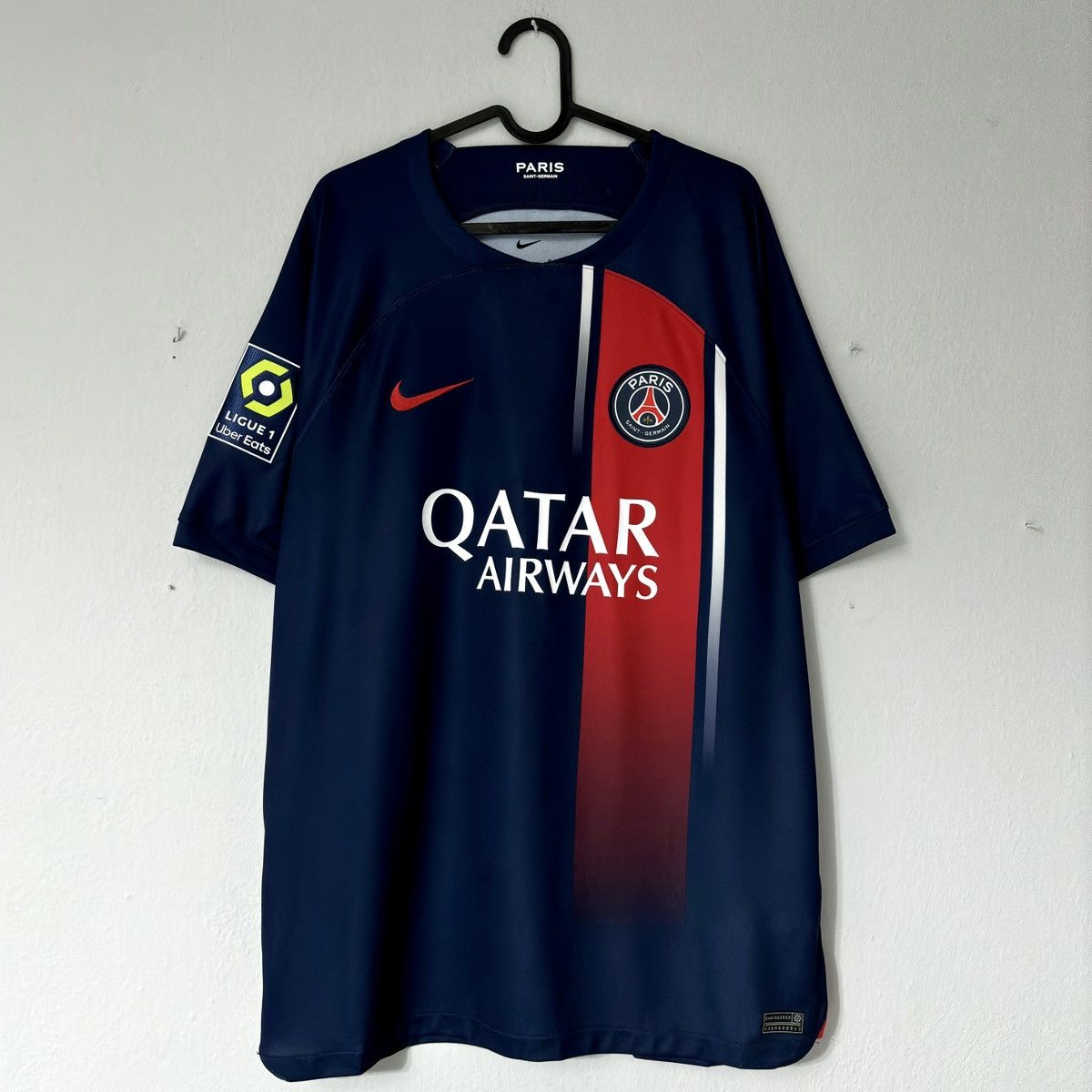 Jordan Brand × Nike 2023 2024 PSG Paris Mbappe Nike Home Kit Soccer Jersey Shirt Size US XL / EU 56 / 4 - 3 Thumbnail