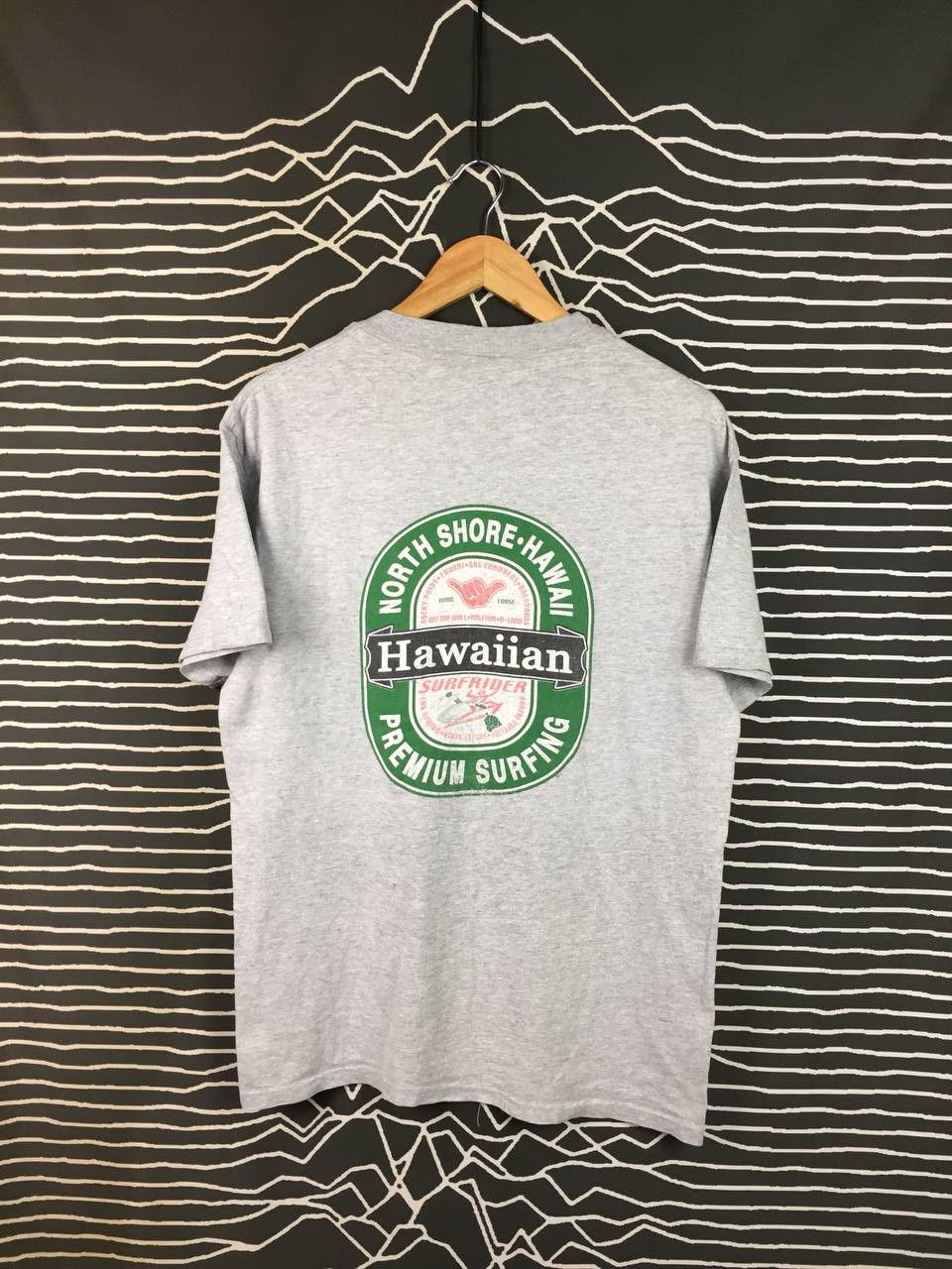 Vintage Vtg 90s North Shore Hawaii Premium Surfing Tee Size M Size US M / EU 48-50 / 2 - 2 Thumbnail